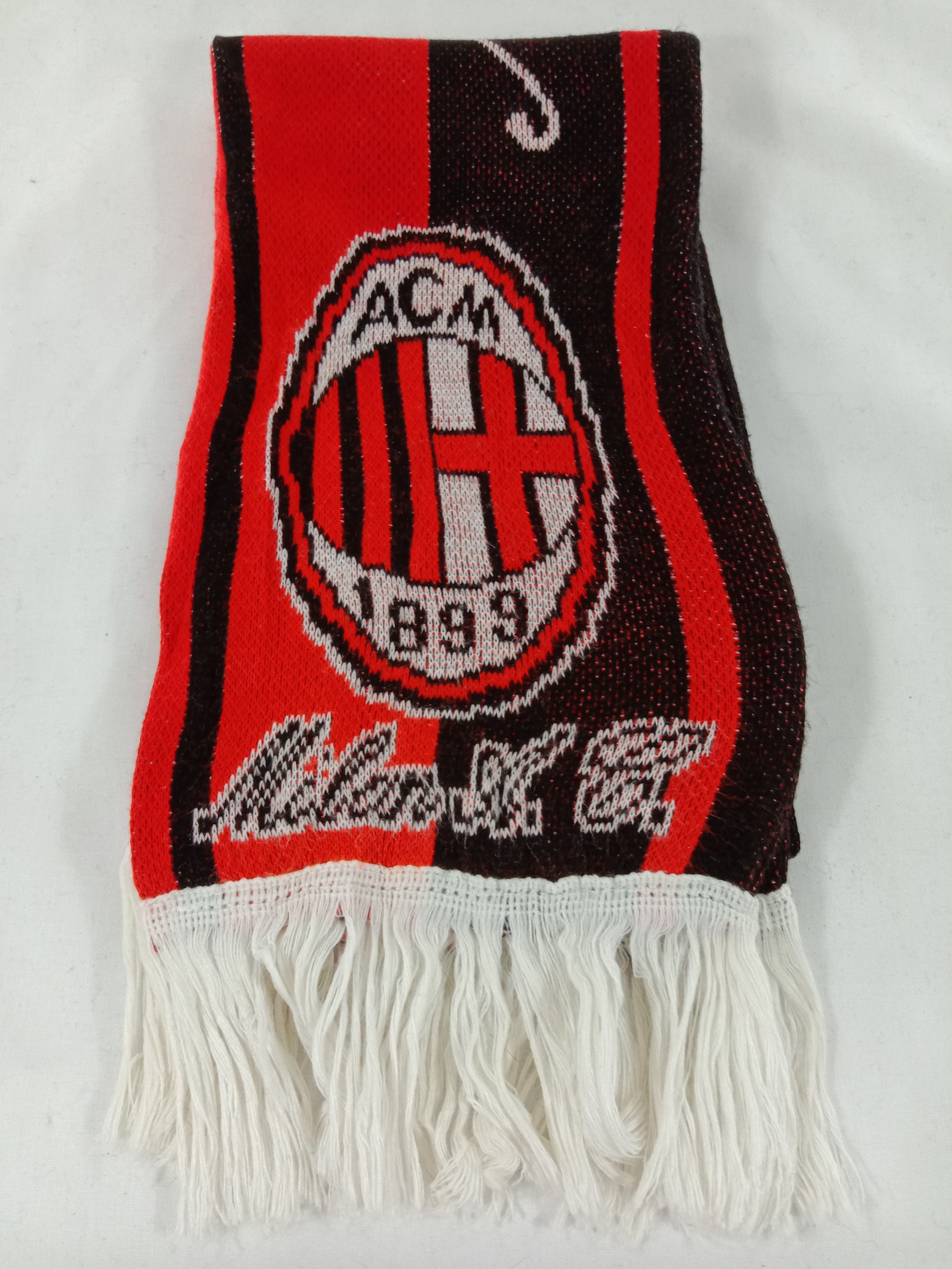 Vintage Vintage AC Milan x Inzaghi Scarf / Muffler / Wool Size ONE SIZE - 5 Thumbnail