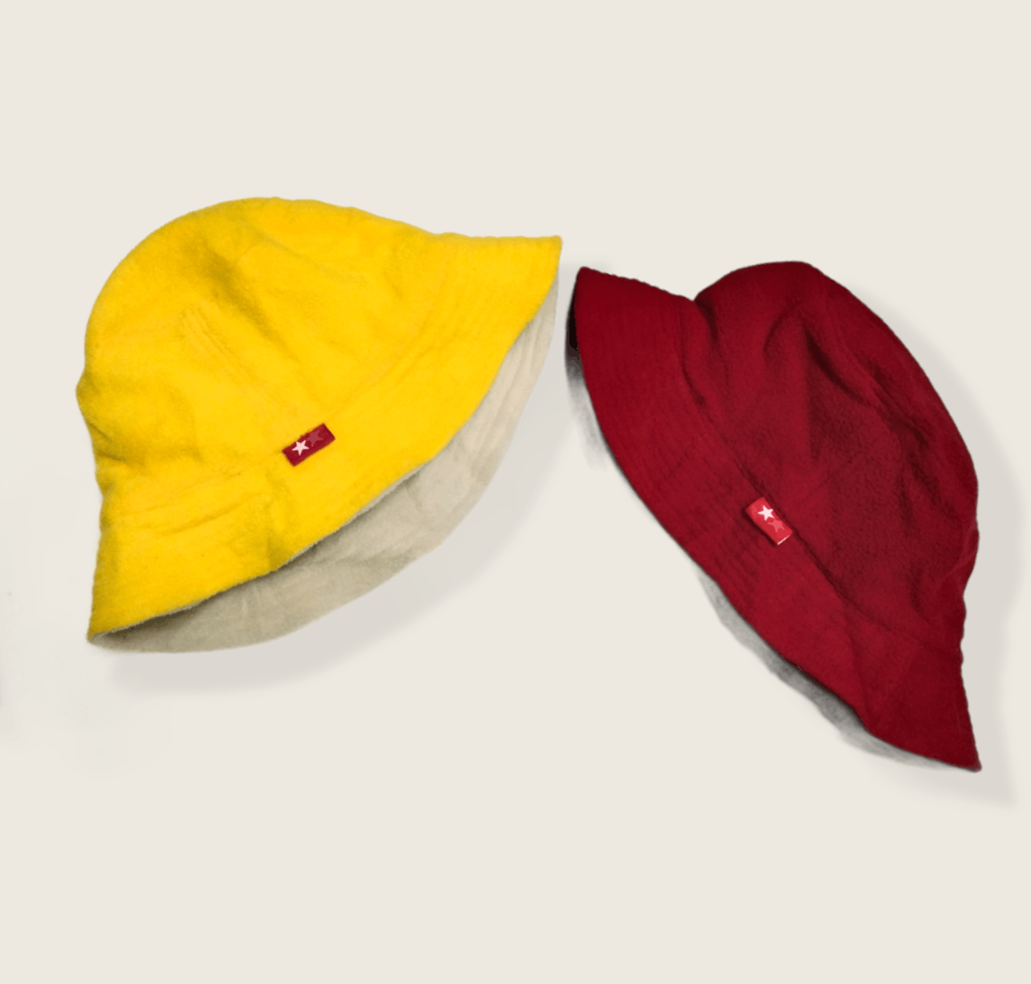 Japanese Brand × Vintage Y2K REVERSIBLE FLEECE BUCKET HAT Size ONE SIZE - 14 Thumbnail