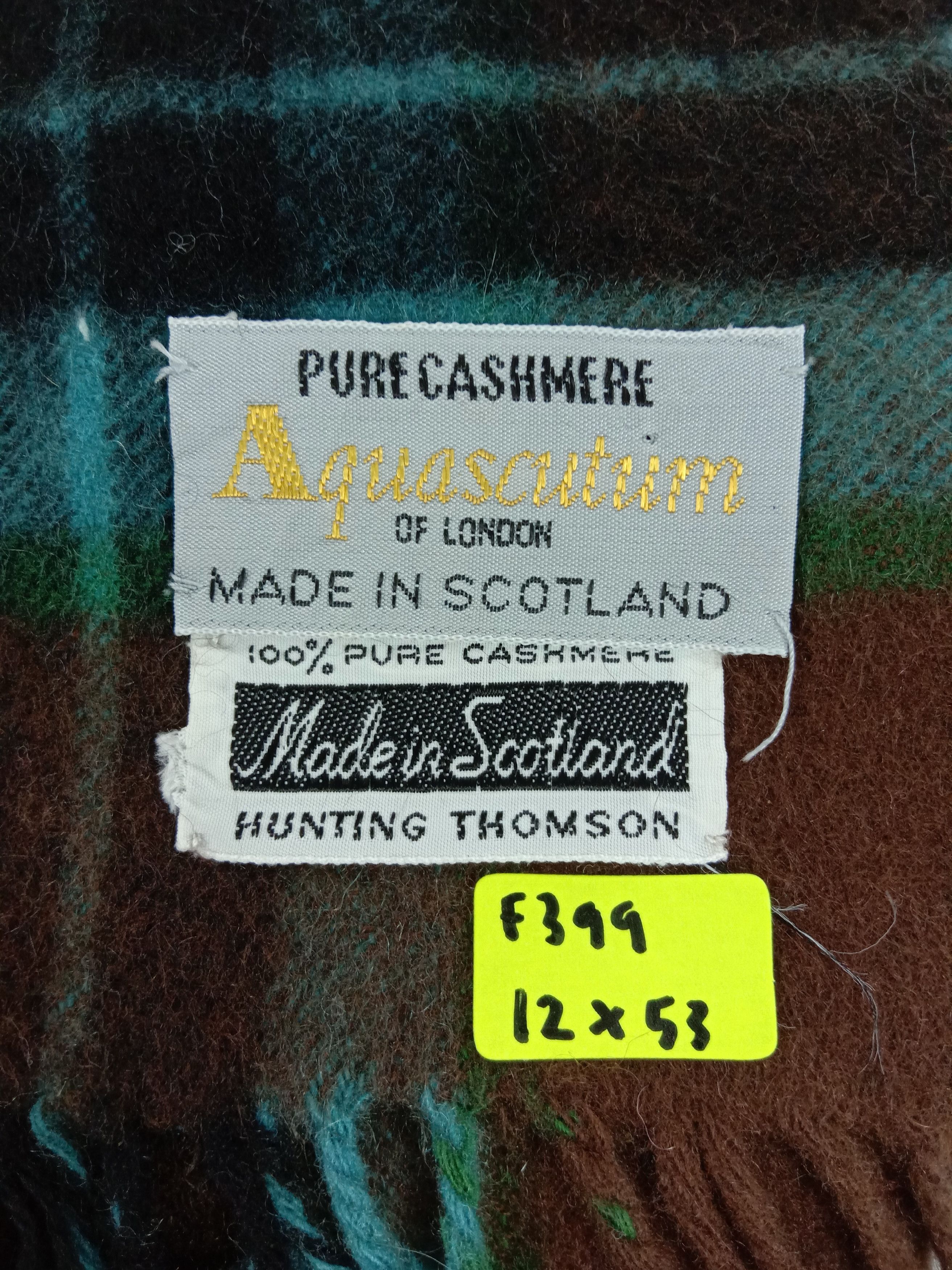 Aquascutum Vintage Aquascutum Scarf / Muffler / Wool Size ONE SIZE - 5 Thumbnail