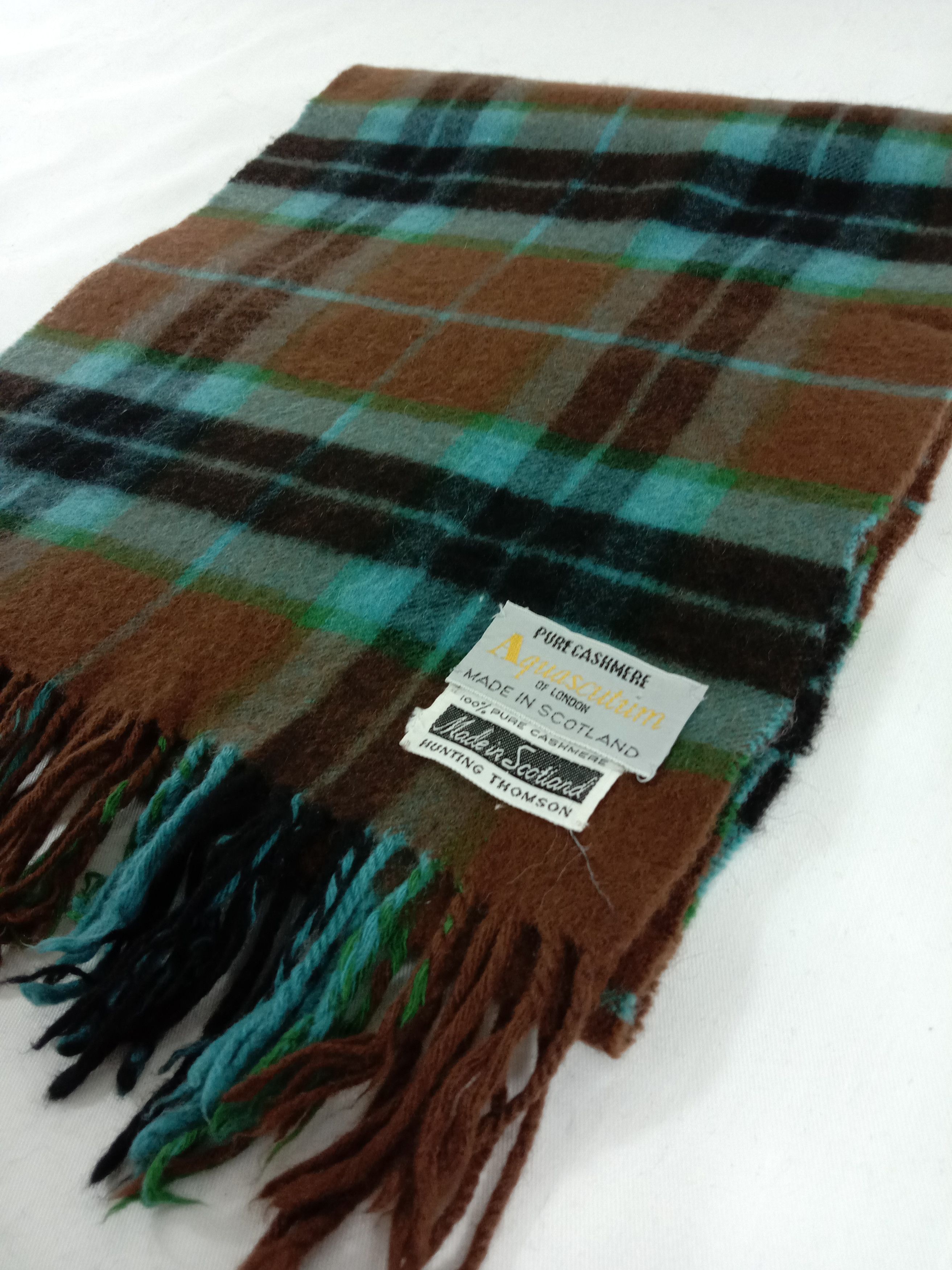 Aquascutum Vintage Aquascutum Scarf / Muffler / Wool Size ONE SIZE - 1 Thumbnail