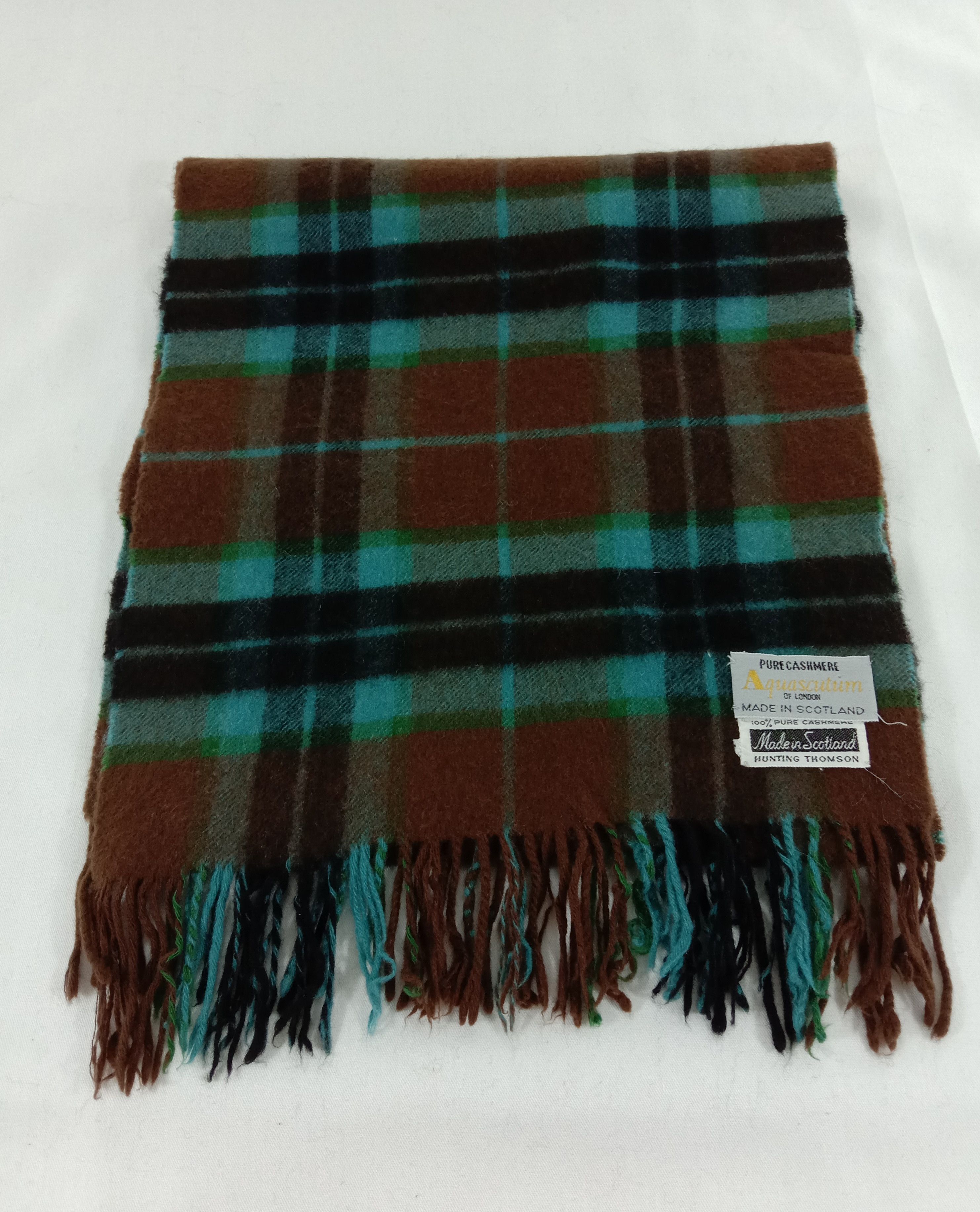 Aquascutum Vintage Aquascutum Scarf / Muffler / Wool Size ONE SIZE - 4 Thumbnail