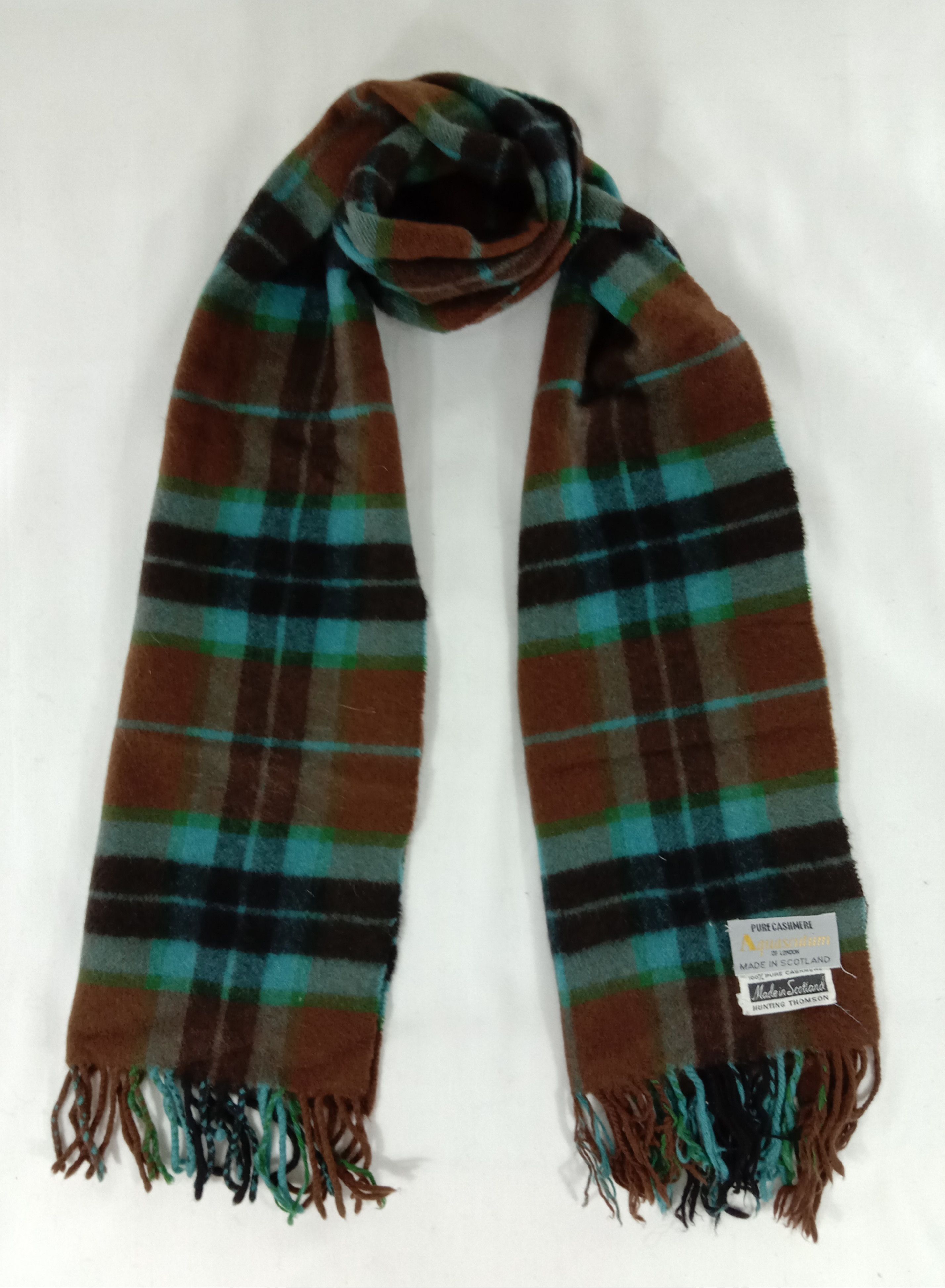 Aquascutum Vintage Aquascutum Scarf / Muffler / Wool Size ONE SIZE - 2 Thumbnail