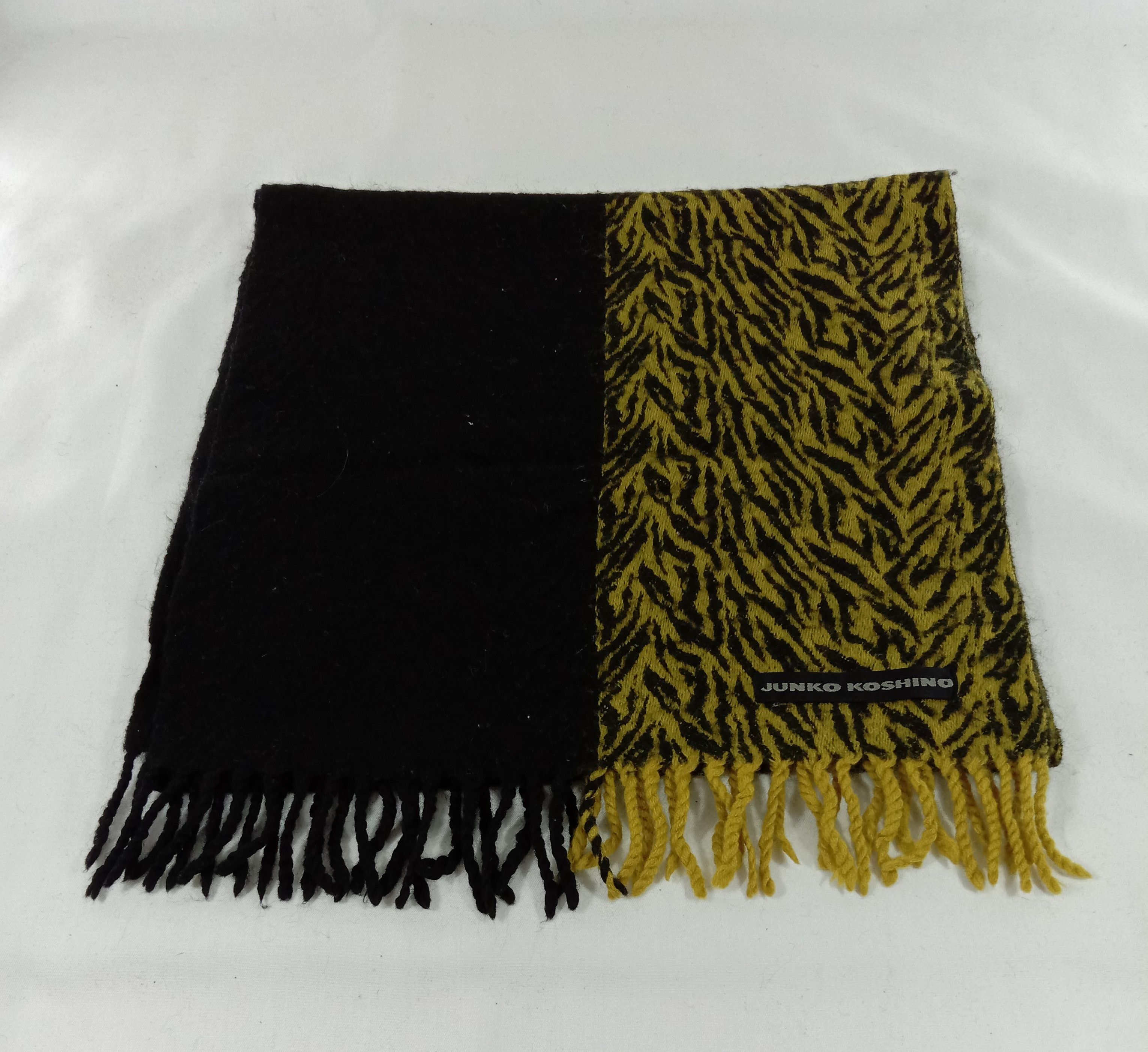 Mr. Junko Junko Koshino Scarf / Muffler / Wool Size ONE SIZE - 4 Thumbnail
