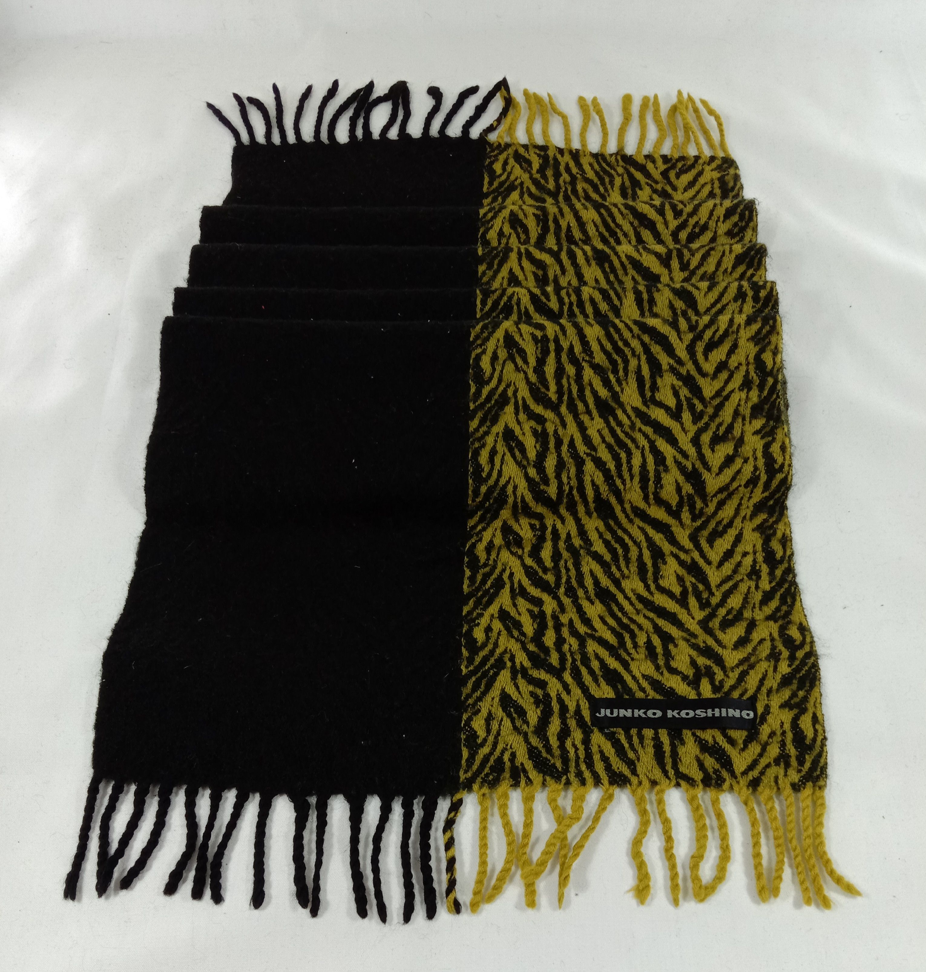 Mr. Junko Junko Koshino Scarf / Muffler / Wool Size ONE SIZE - 3 Thumbnail