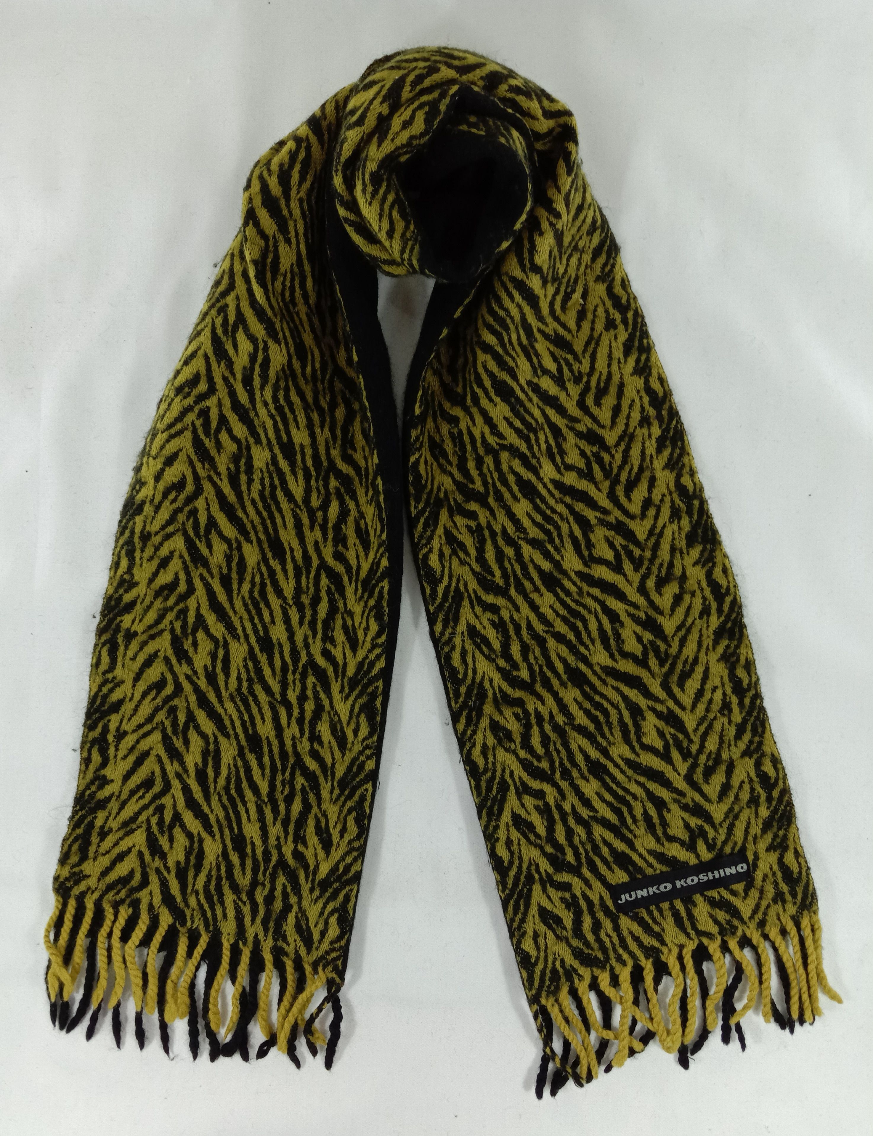 Mr. Junko Junko Koshino Scarf / Muffler / Wool Size ONE SIZE - 2 Thumbnail