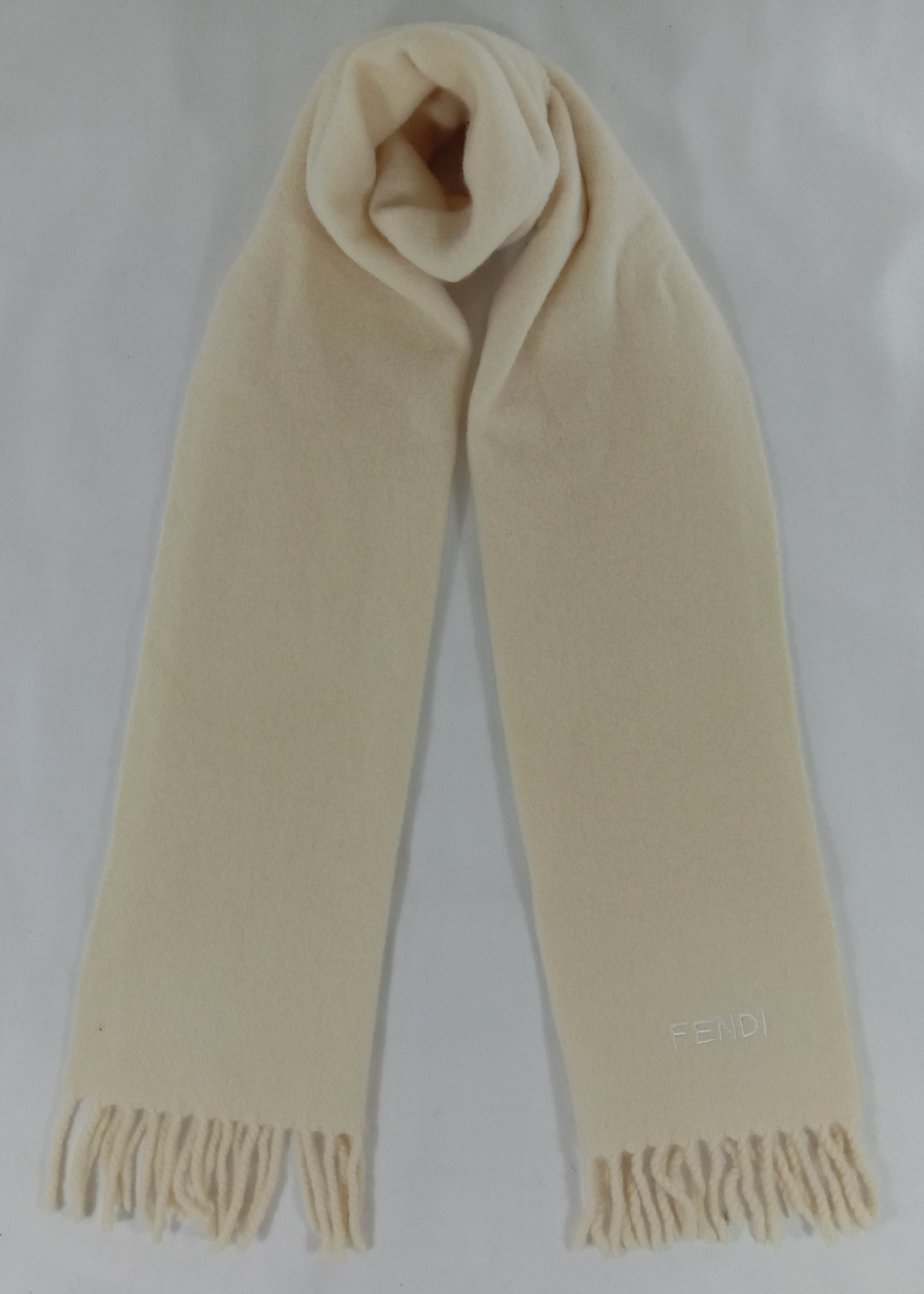 Fendi Fendi Scarf/Muffler/Wool/Monogram Size ONE SIZE - 2 Thumbnail