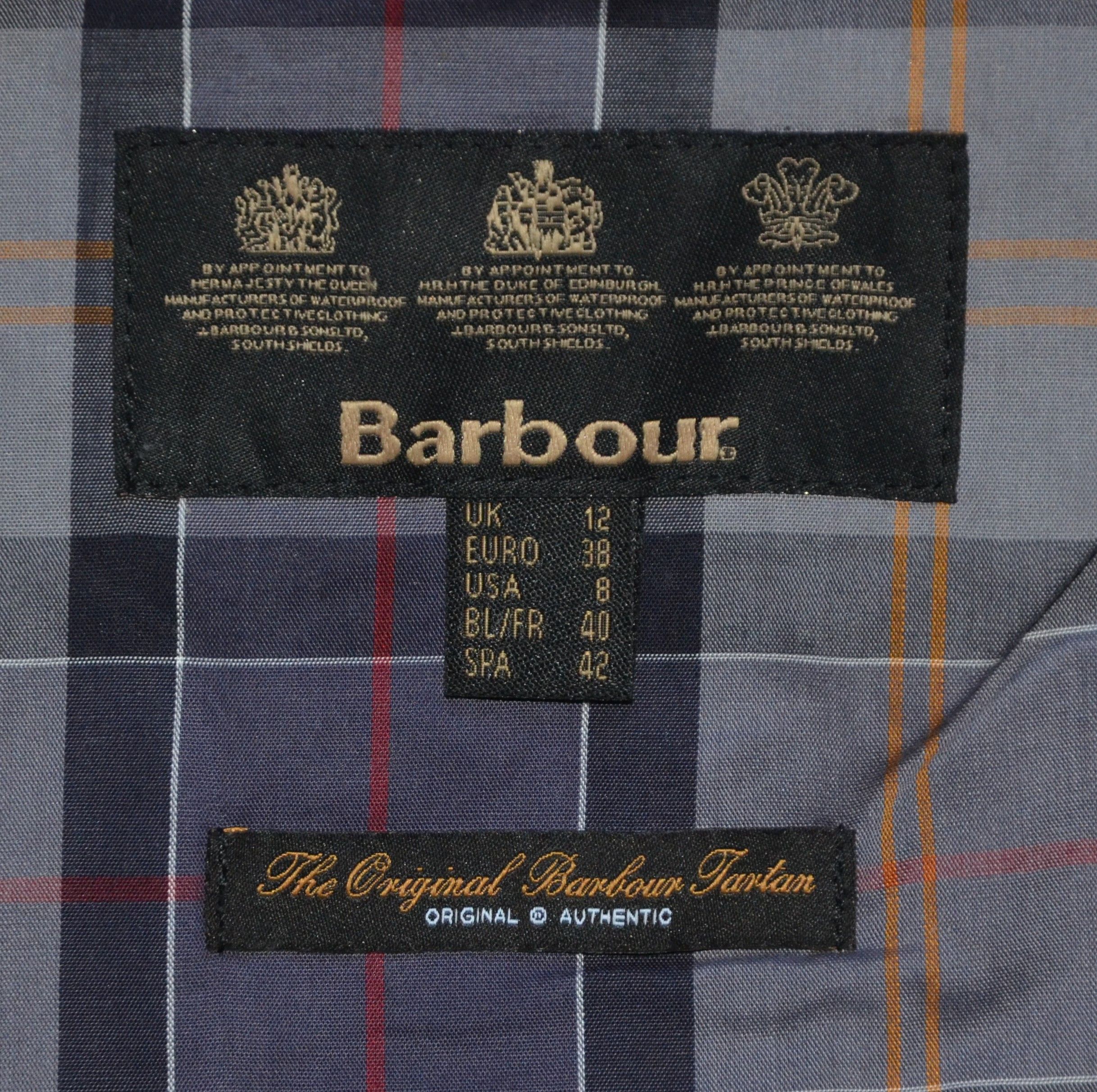 Barbour Barbour Aeonium Wax Jacket Navy Waxed Cotton Rewax Size M / US 6-8 / IT 42-44 - 8 Thumbnail