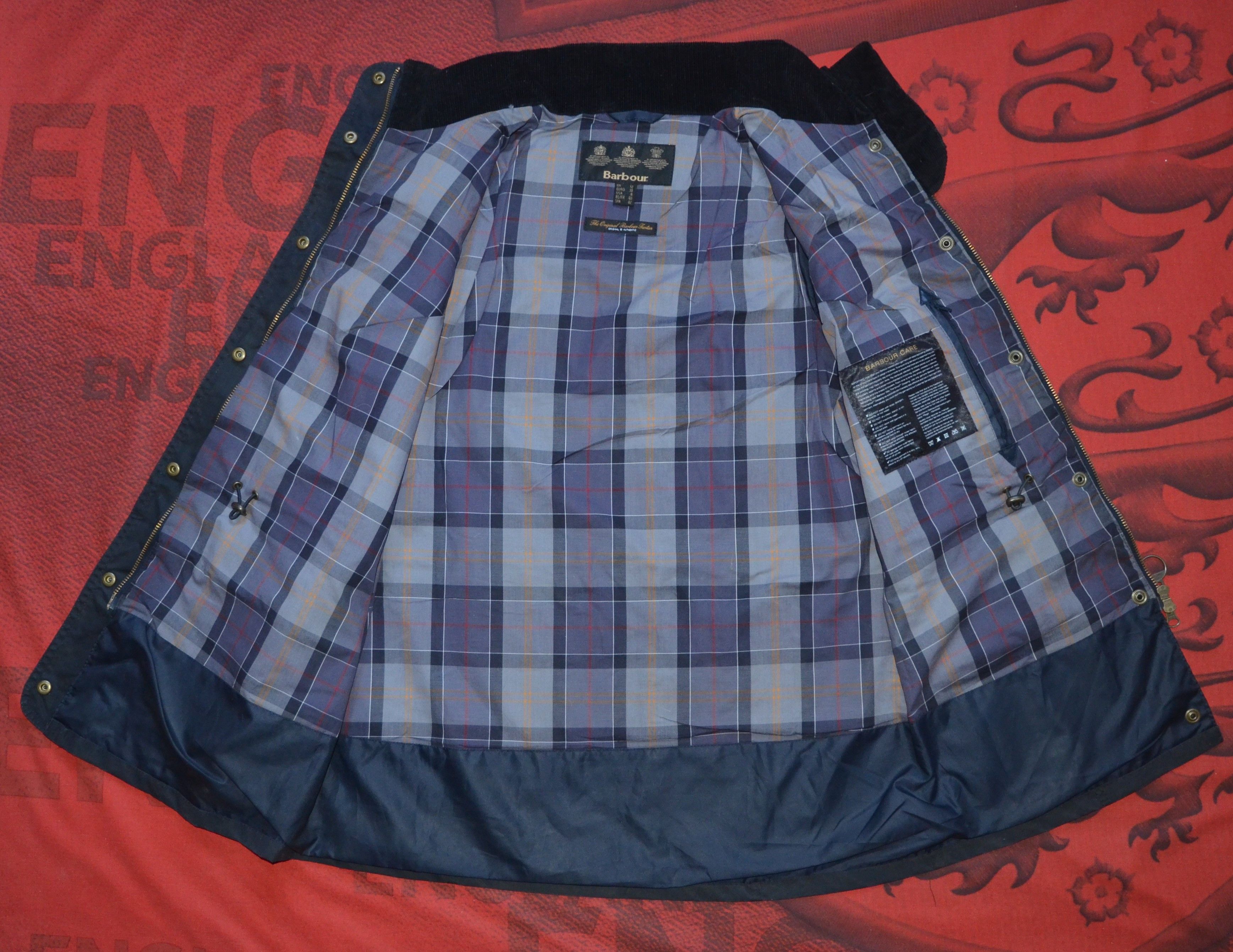 Barbour Barbour Aeonium Wax Jacket Navy Waxed Cotton Rewax Size M / US 6-8 / IT 42-44 - 7 Thumbnail