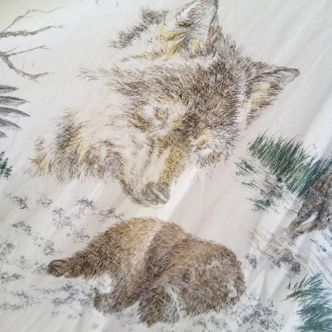Habitat Vintage Habitat 90s Northern Elements Nature animals tee Size US XL / EU 56 / 4 - 4 Thumbnail