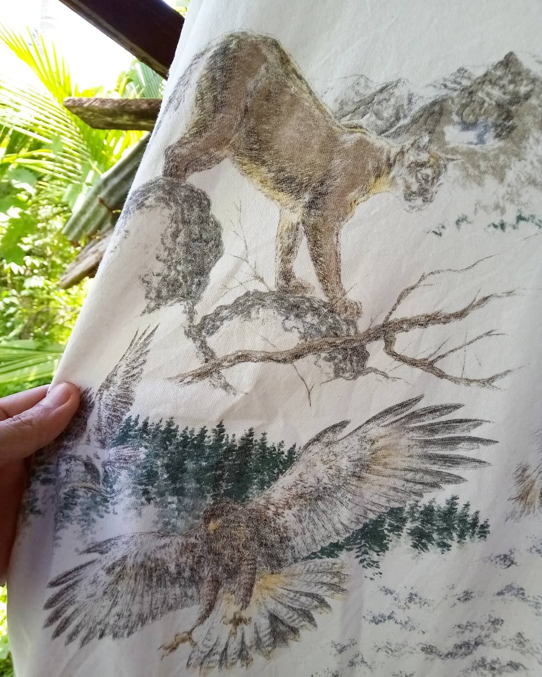 Habitat Vintage Habitat 90s Northern Elements Nature animals tee Size US XL / EU 56 / 4 - 2 Thumbnail