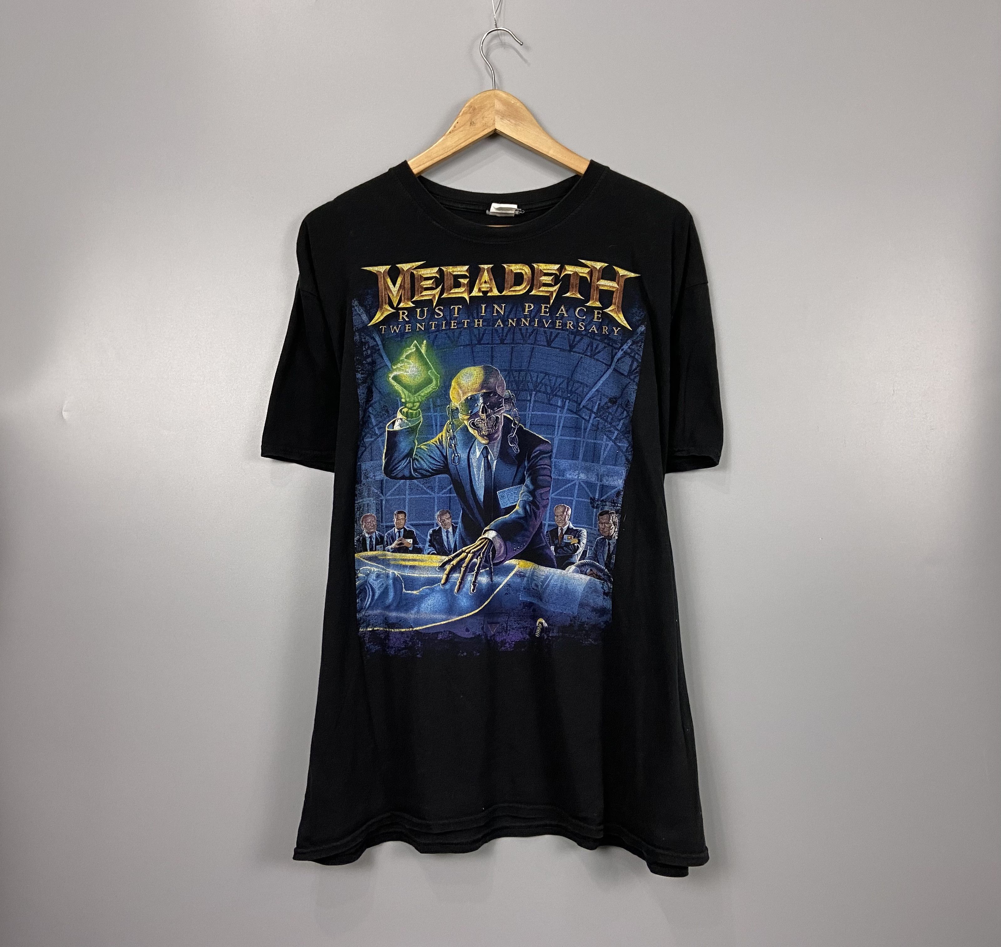 Rock Tees Megadeath rust in peace t shirts | Grailed