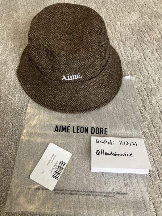 Aime Leon Dore Suede Brim Heritage Hat, Grailed