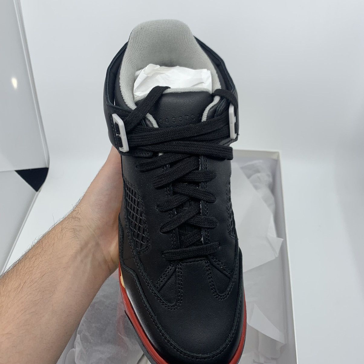 Maison Margiela Deadstock Basket Low Top Leather Sneaker