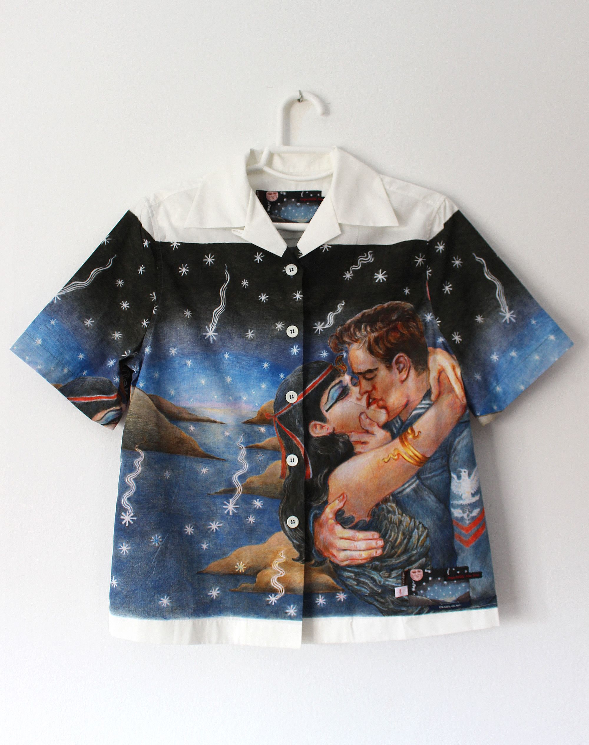 Prada AW 16 17 Christophe Chemin Print Shirt Grailed