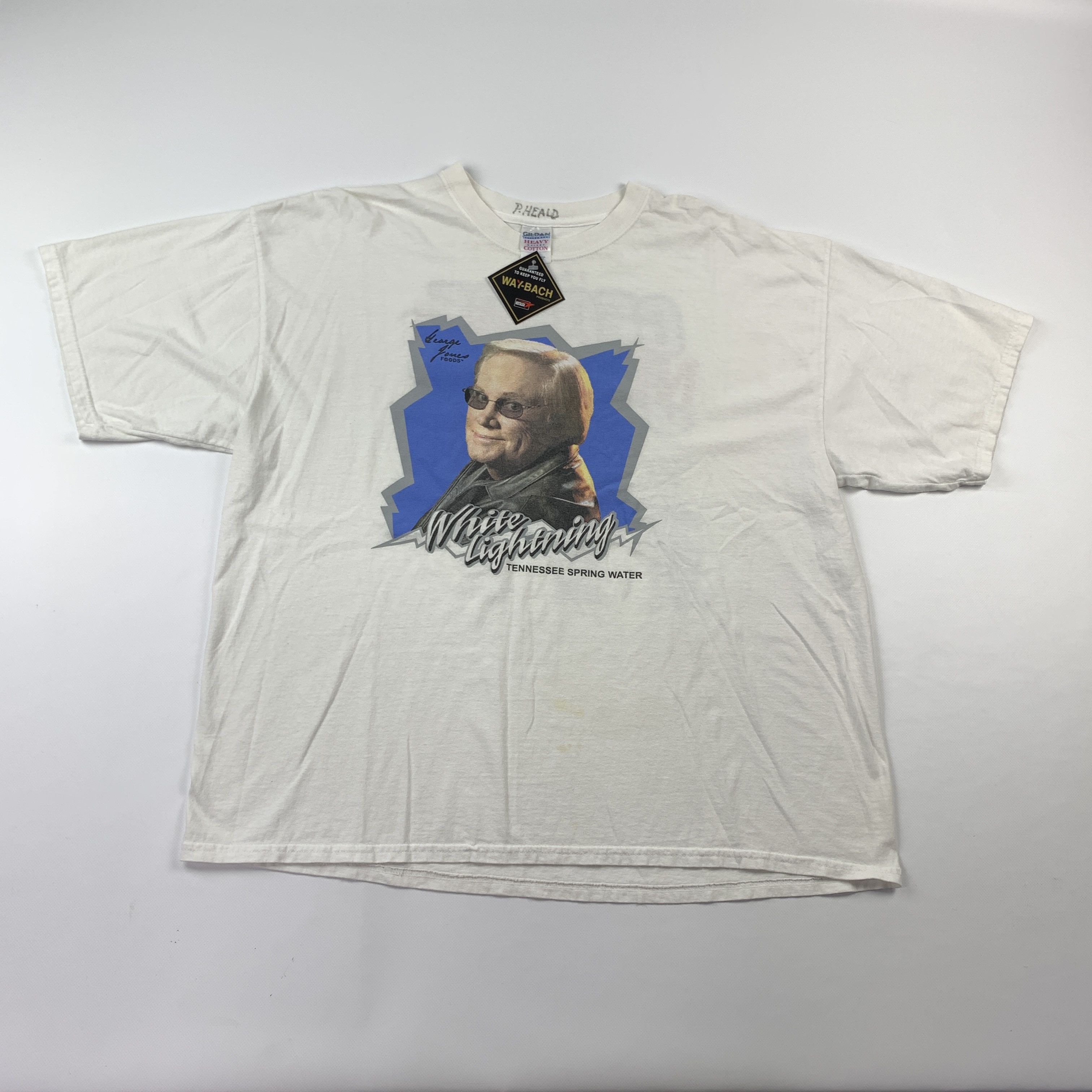 Vintage Vintage George Jones White Lightning Band T-shirt | Grailed