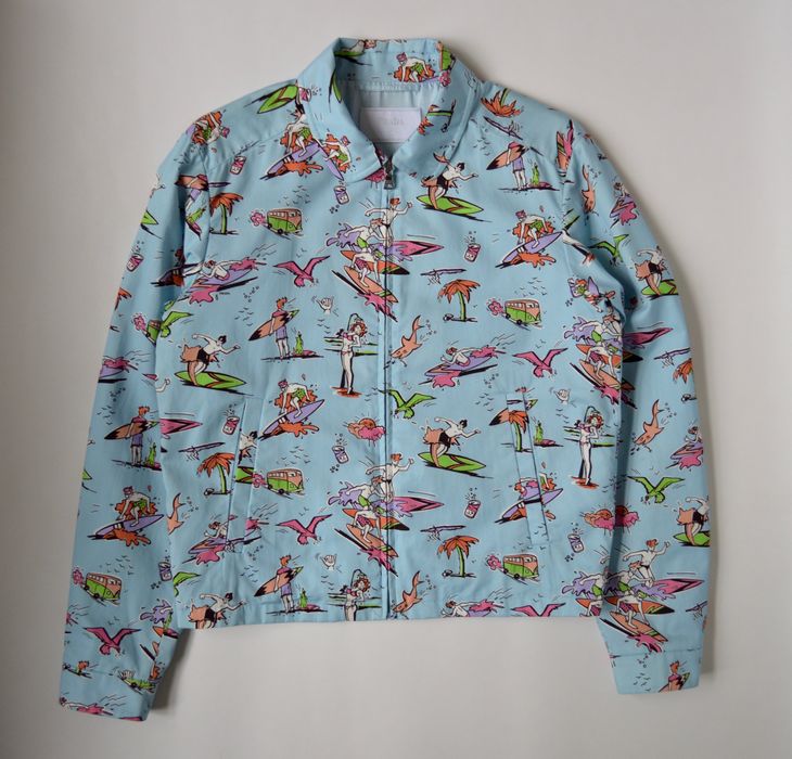 Prada S/S 12 Surf Print Jacket | Grailed