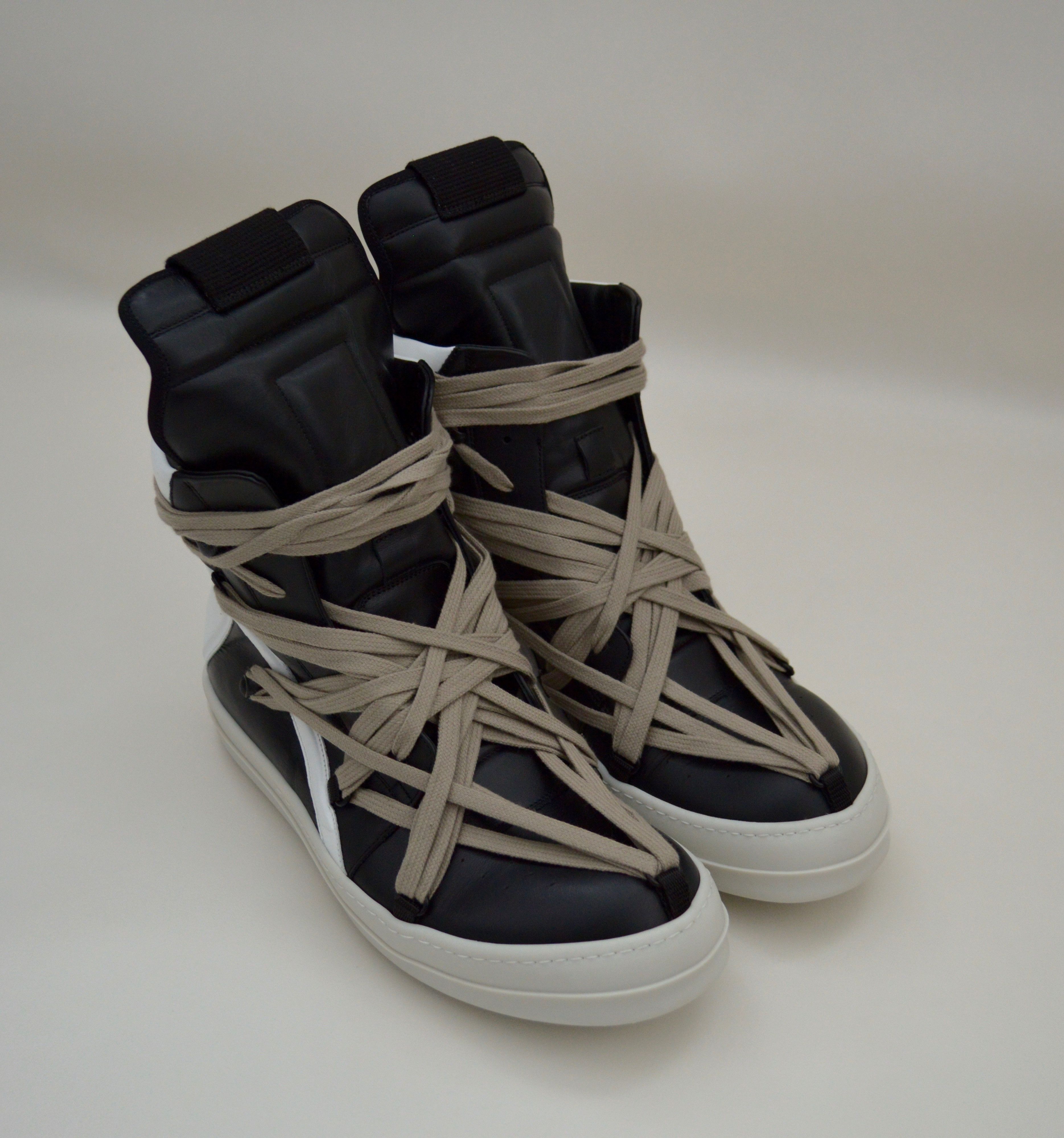 Rick Owens S/S 20 Mega Lace Geobaskets | Grailed