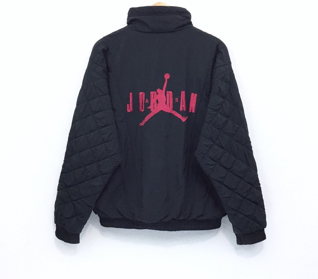 Nike Sportswear Vintage Vintage Nike Air Jordan Quilted Jacket Embroidery Bomber Grailed