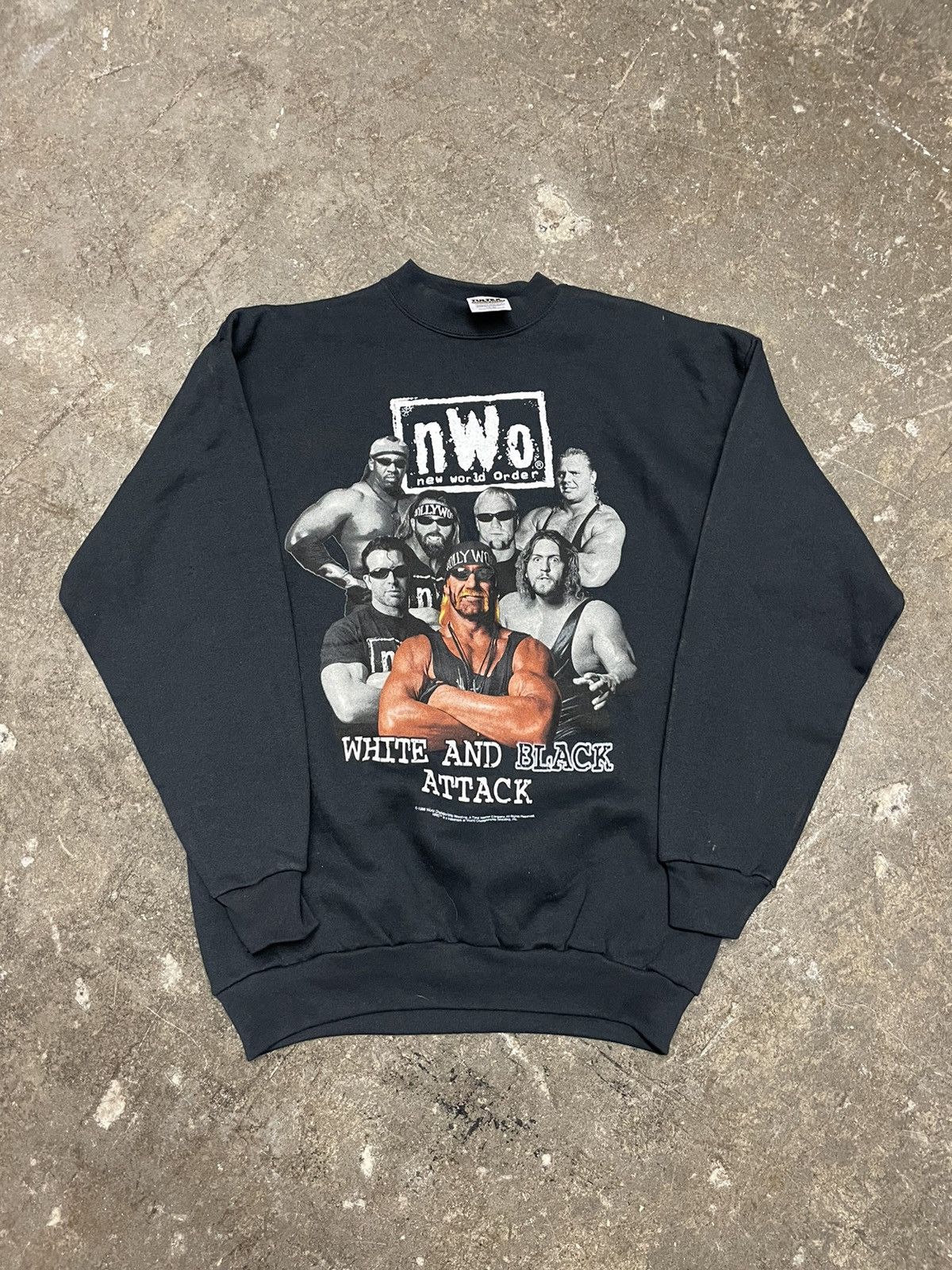 Vintage NWO WWE vintage crewneck sweatshirt hulk hogan sting wrestle ...