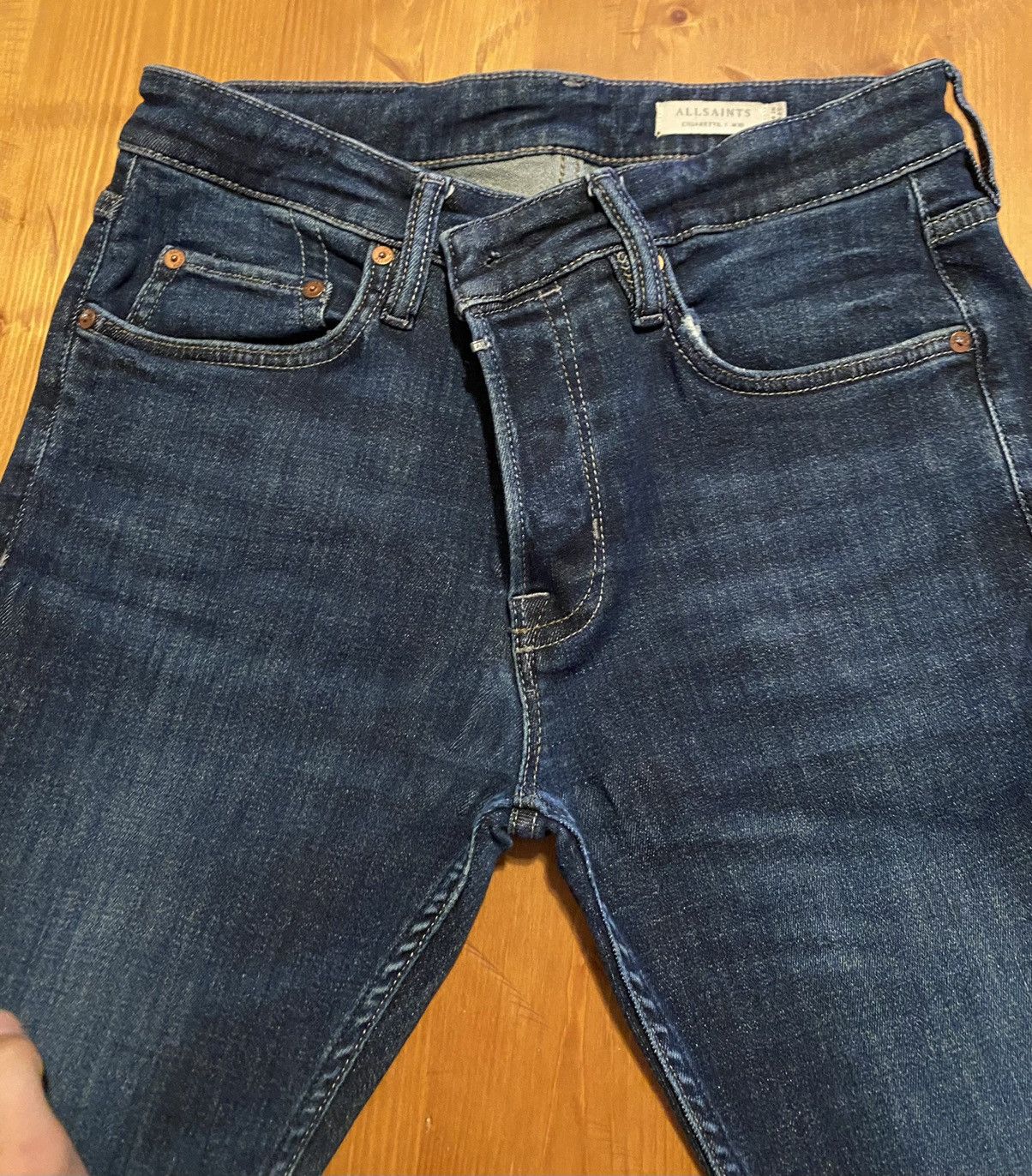 Allsaints Cigarette Jeans from Allsaints Size US 30 / EU 46 - 5 Thumbnail