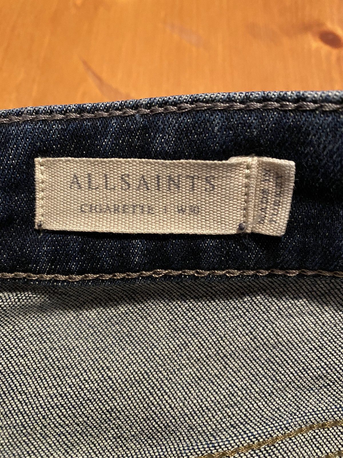 Allsaints Cigarette Jeans from Allsaints Size US 30 / EU 46 - 6 Thumbnail