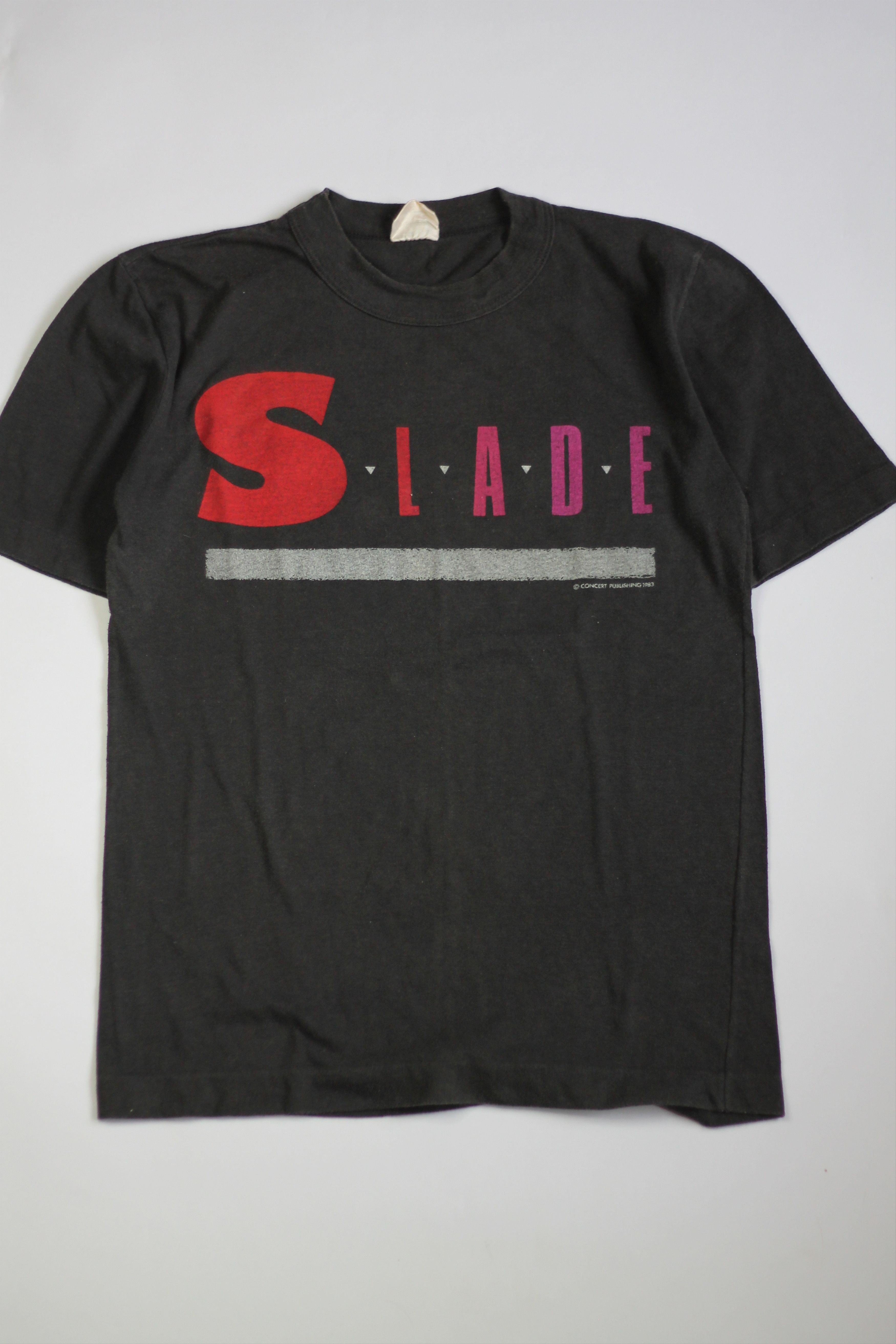 Band Tees Vintage glam rock n roll band tee slade 80s 1983 t shirt Size US S / EU 44-46 / 1 - 1 Thumbnail