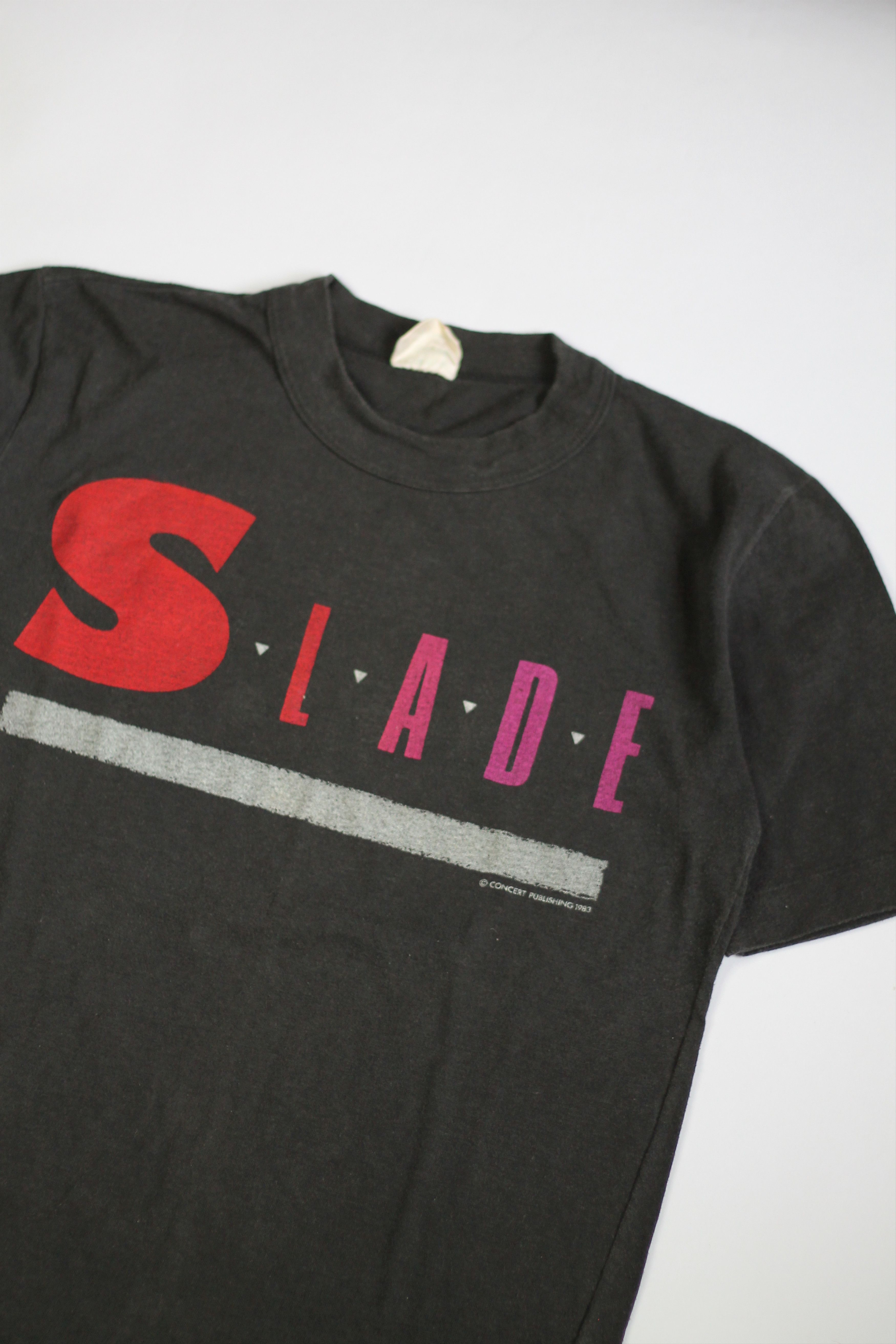 Band Tees Vintage glam rock n roll band tee slade 80s 1983 t shirt Size US S / EU 44-46 / 1 - 3 Thumbnail