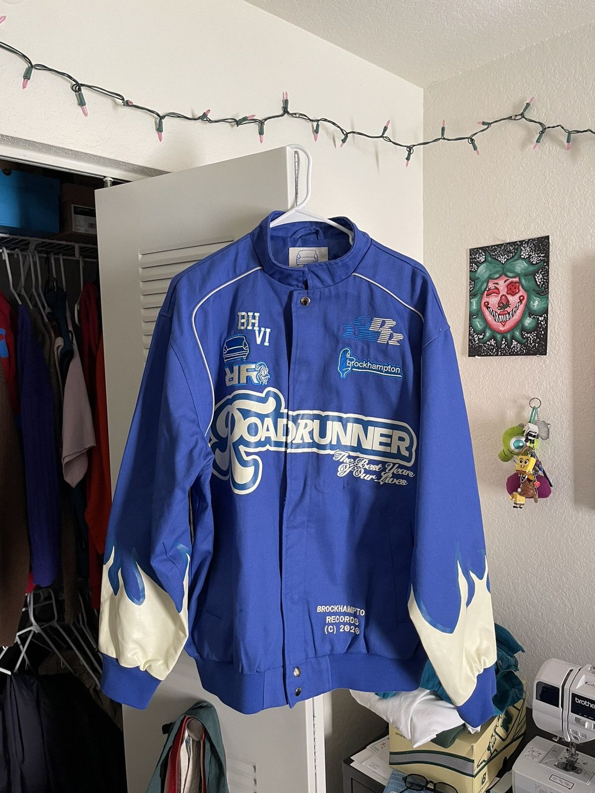 brockhampton レーシングジャケット Brockhampton Brockhampton ROADRUNNER Racing Jacket | Grailed