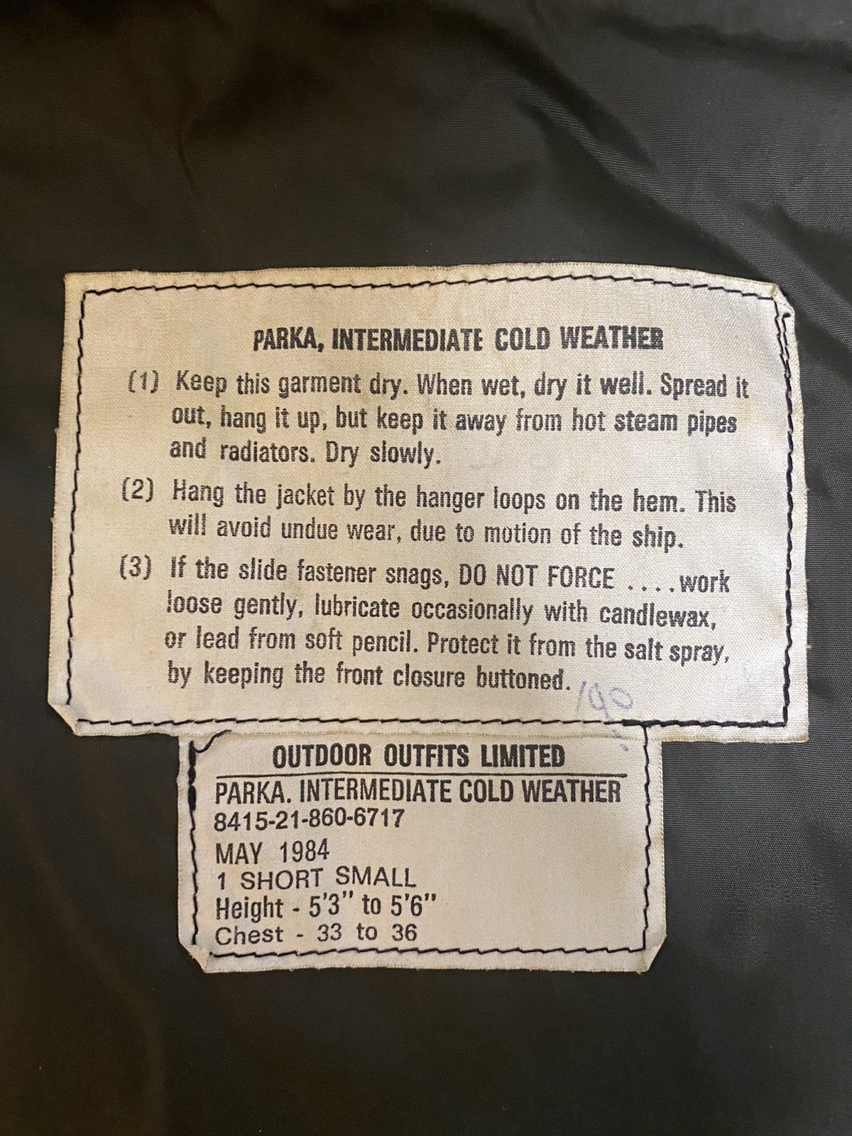 Vintage Vintage Royal Canadian Deck Jacket Size US XS / EU 42 / 0 - 4 Thumbnail