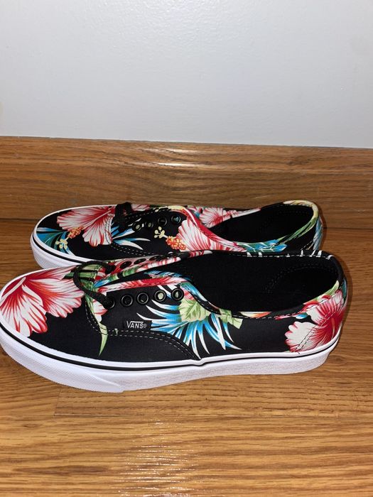 Vans hawaiian floral outlet authentic