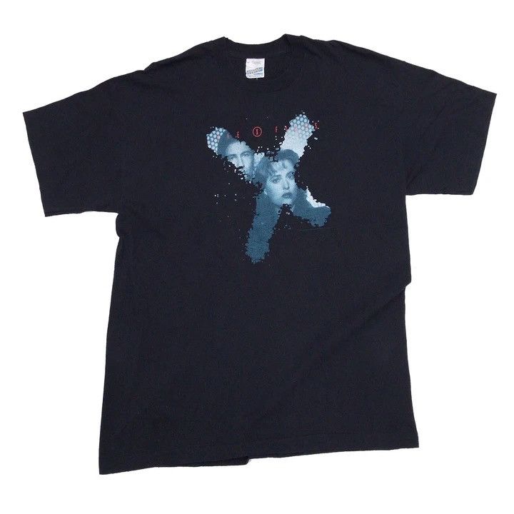 Vintage The XFiles Fox 95 90s OG Vintage Mulder Promo Logo TShirt