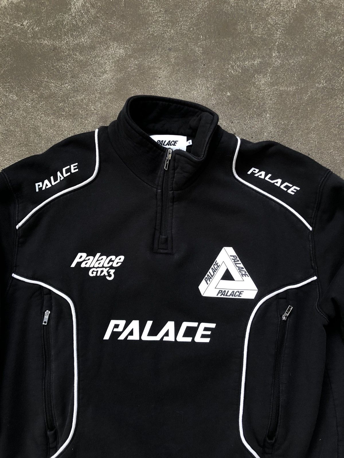 Palace × Racing Palace P Racer Top Black | Grailed
