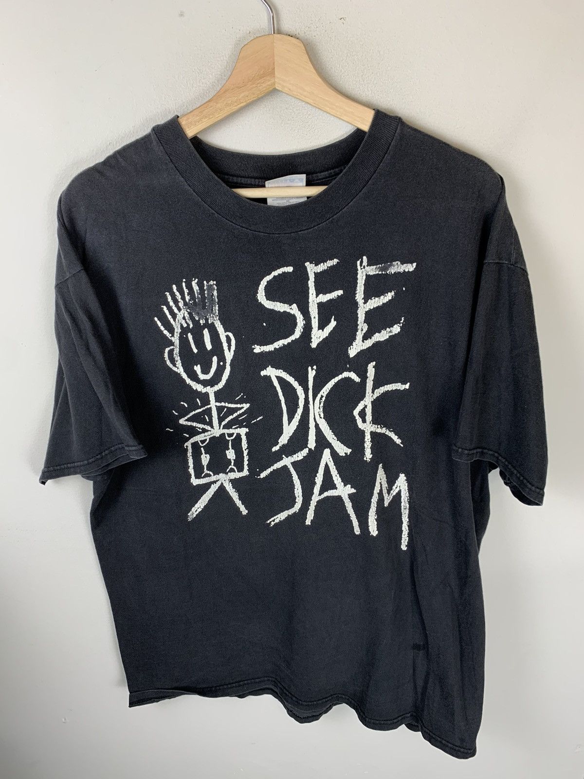 Vintage Vintage See Dick Jam Tee | Grailed