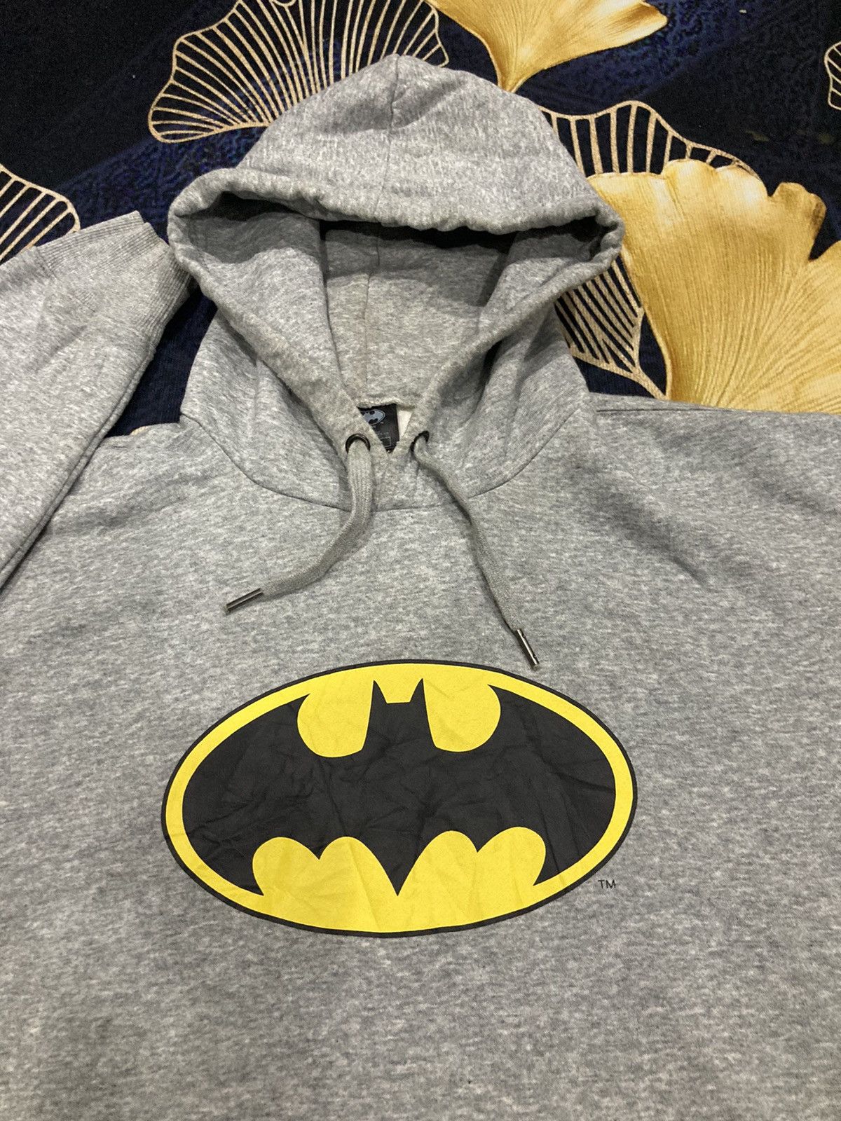DC Comics Batman x GU Big Logo Hoodie Size US L / EU 52-54 / 3 - 3 Thumbnail