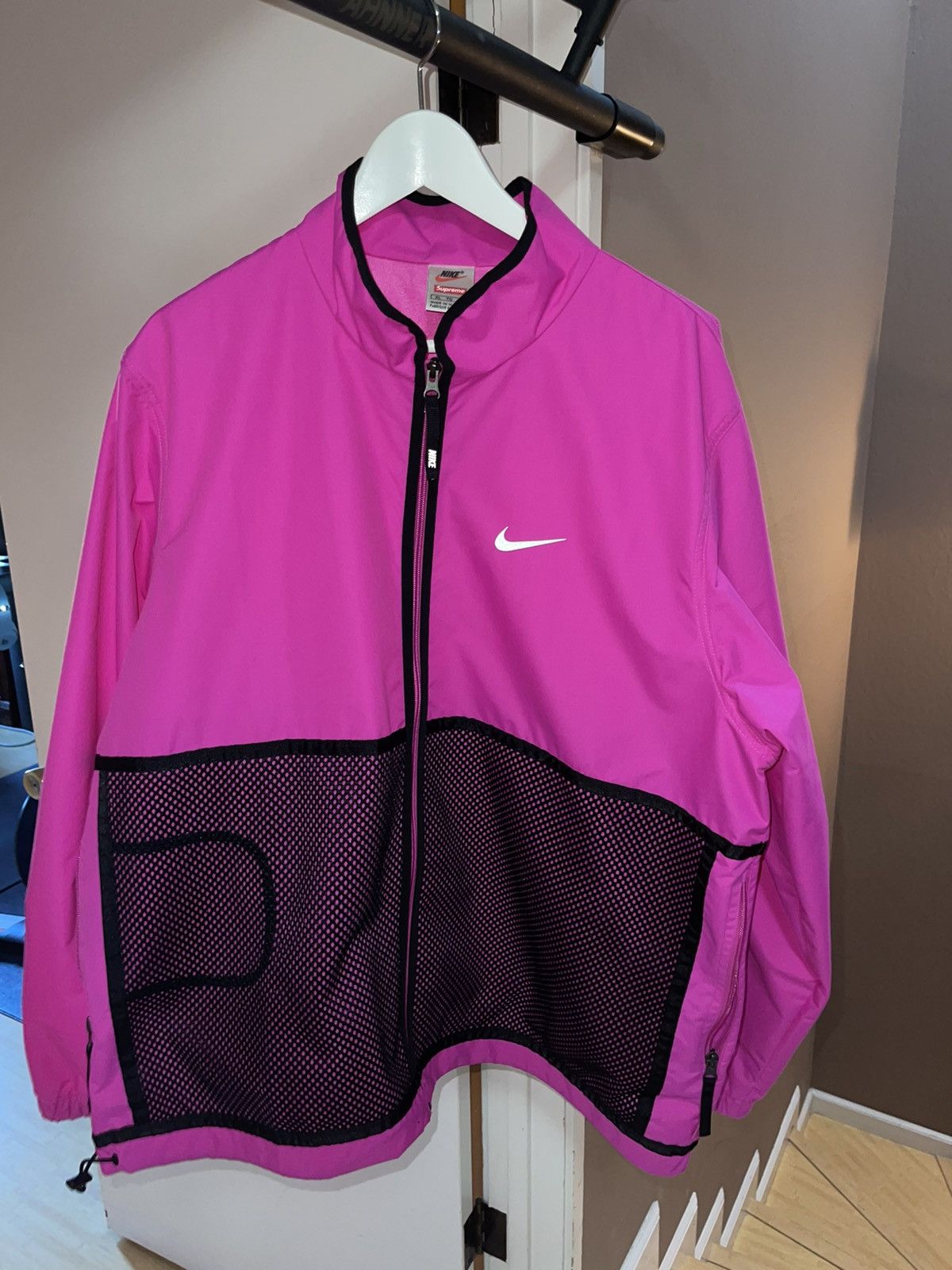 Supreme Nike Trail Running Jacket Pink