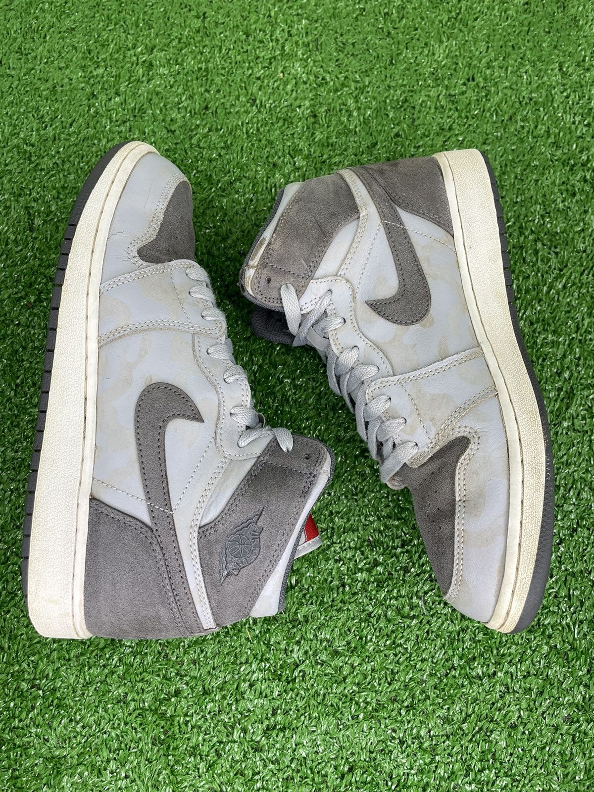 Jordan Brand Air Jordan 1 Retro Hi Premium GS Camo Size US 7 / EU 40 - 4 Thumbnail