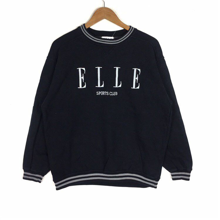Vintage Elle Sport Club Spell Out Crewneck