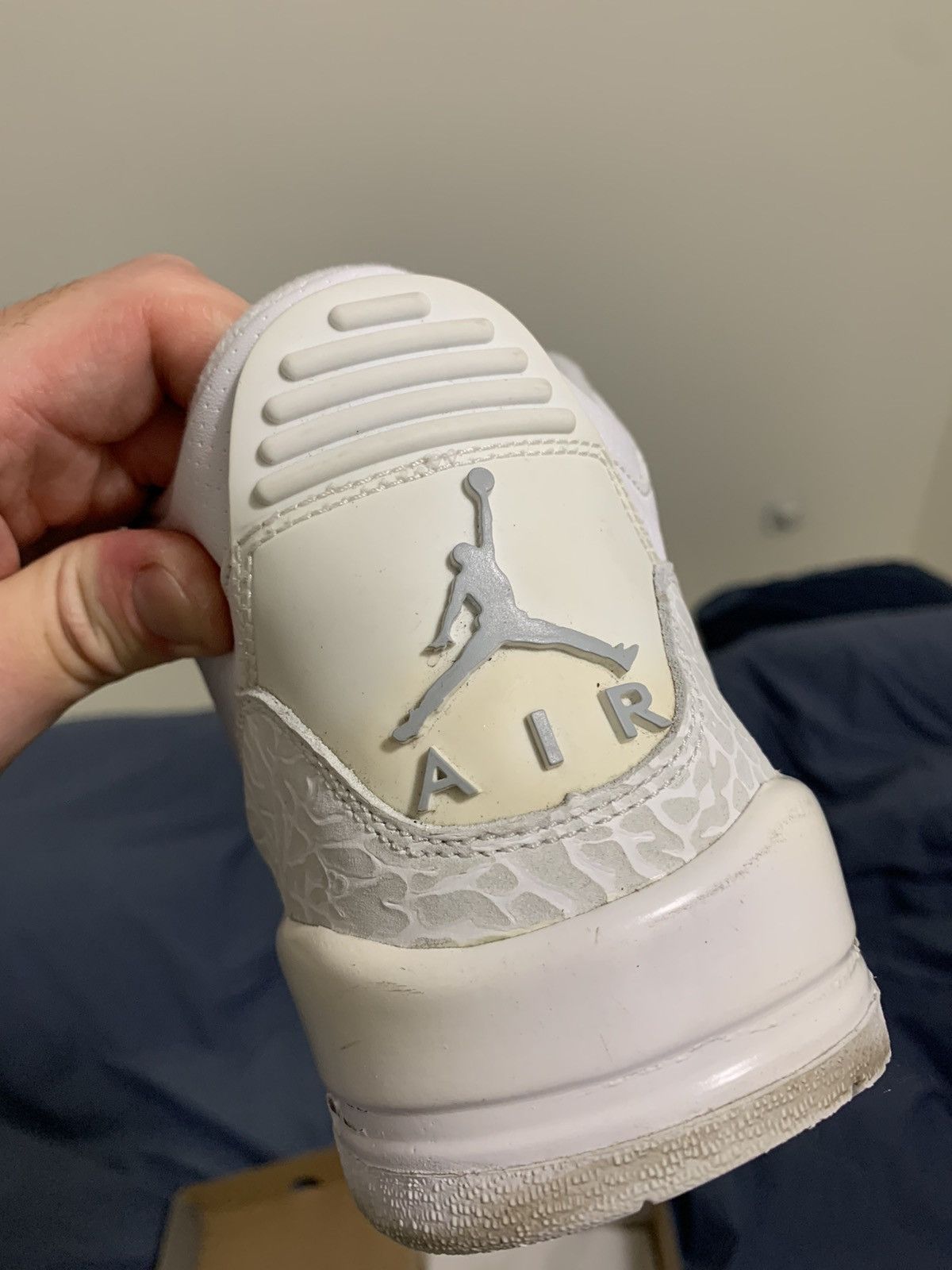 Jordan Brand Air Jordan 3 Retro Silver Anniversary 2010 Size US 10 / EU 43 - 5 Thumbnail