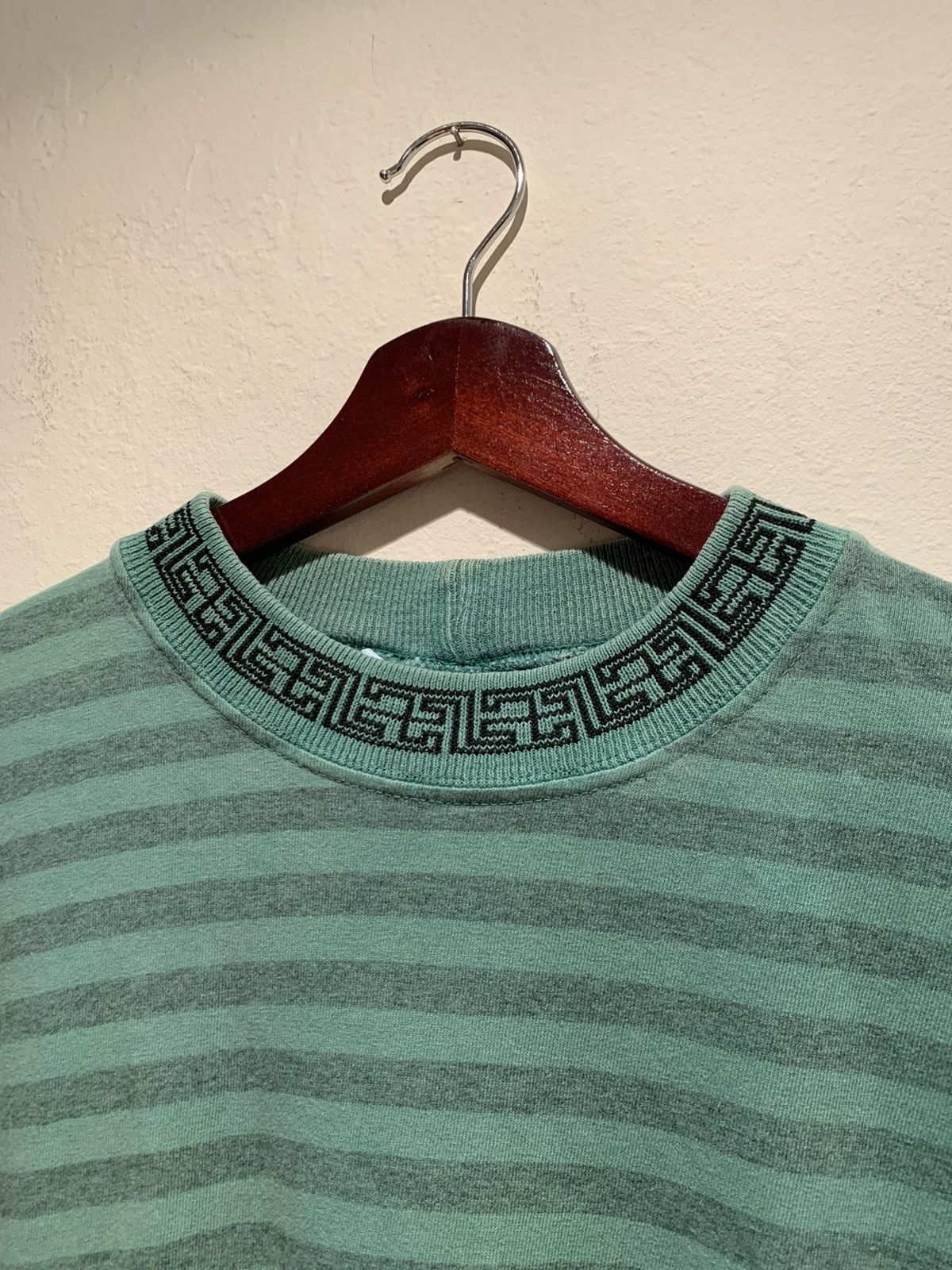 Vintage *RARE* Vintage Rush USA-Made Striped Patterned T-Shirt - M/L Size US M / EU 48-50 / 2 - 3 Thumbnail