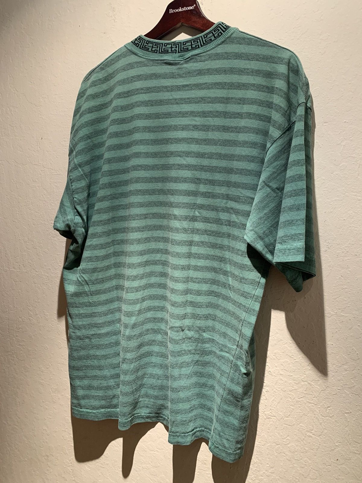 Vintage *RARE* Vintage Rush USA-Made Striped Patterned T-Shirt - M/L Size US M / EU 48-50 / 2 - 2 Thumbnail