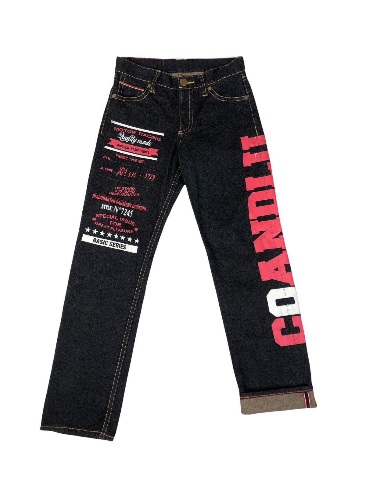 Japanese Brand Co Lu Selvedge Denim Jeans Like Evisu