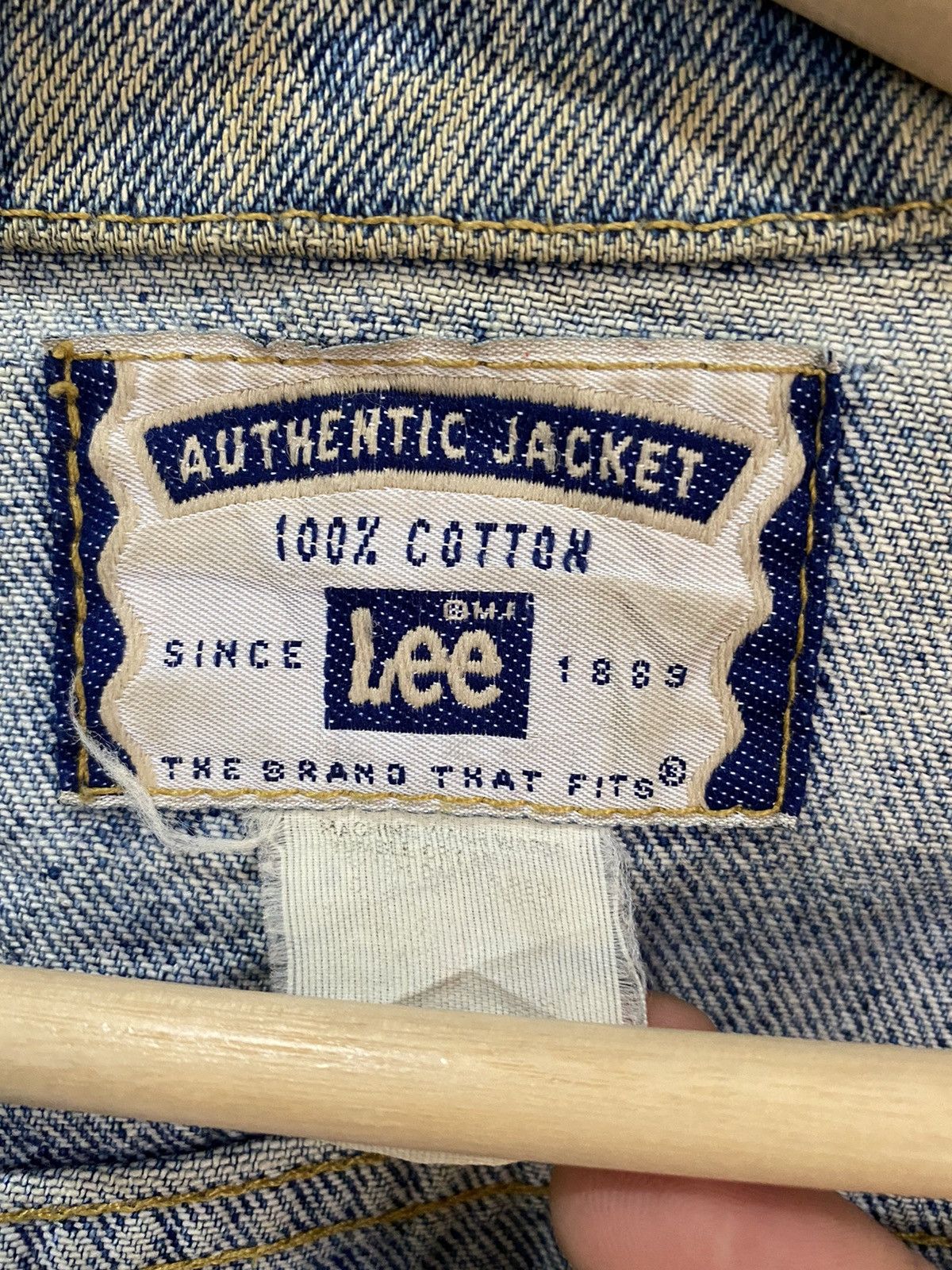 Lee LEE RAIDERS 1990’s ACID WASH DENIM TRUCKER JACKET Size US M / EU 48-50 / 2 - 13 Thumbnail
