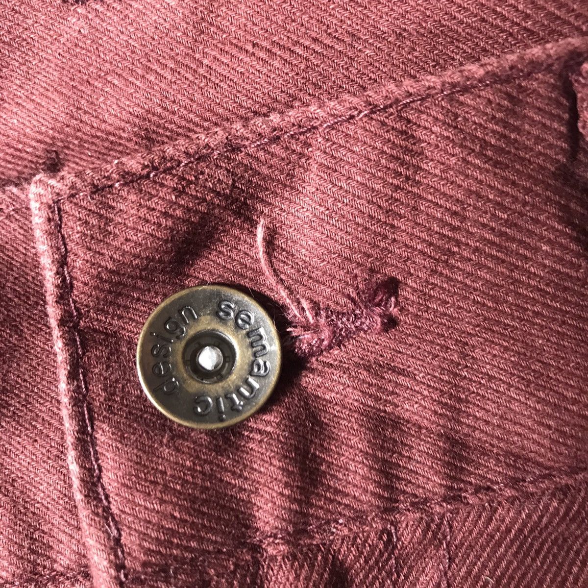 semanticdesign Japanese Brand SEMANTIC DESIGN Denim Flare Jeans Zipper Size US 31 - 11 Thumbnail