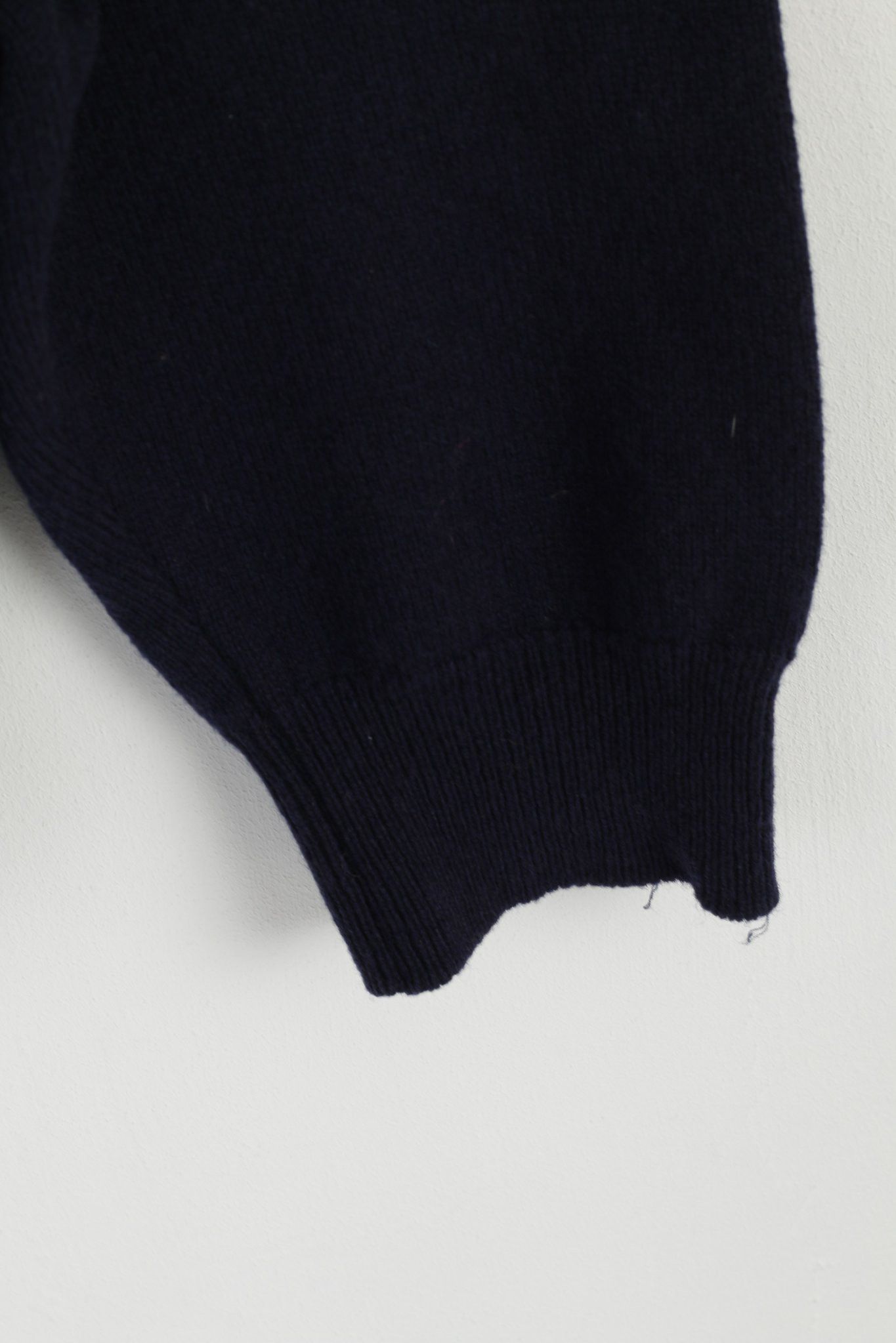 Marks & Spencer Marks & Spencer Men XL Jumper Navy Pure New Wool 6467 Size US XL / EU 56 / 4 - 3 Thumbnail