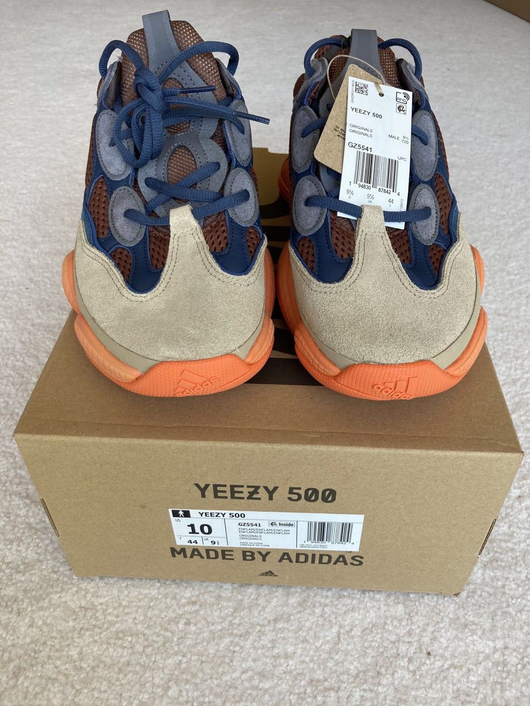 Adidas × Kanye West Yeezy 500 Enflame Size US 10 / EU 43 - 3 Thumbnail