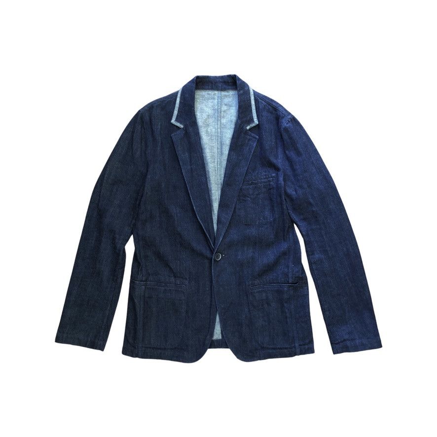 Acne Studios × Lanvin Lanvin / Acne colab denim blazer Size US XL / EU 56 / 4 - 1 Thumbnail
