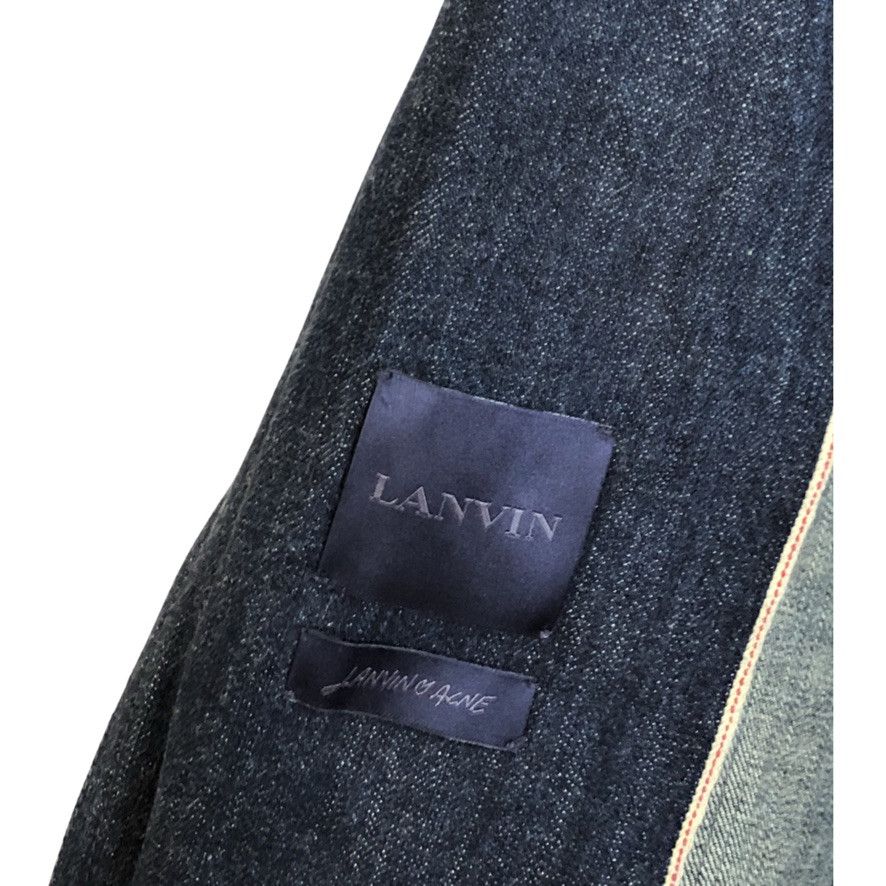 Acne Studios × Lanvin Lanvin / Acne colab denim blazer Size US XL / EU 56 / 4 - 7 Thumbnail