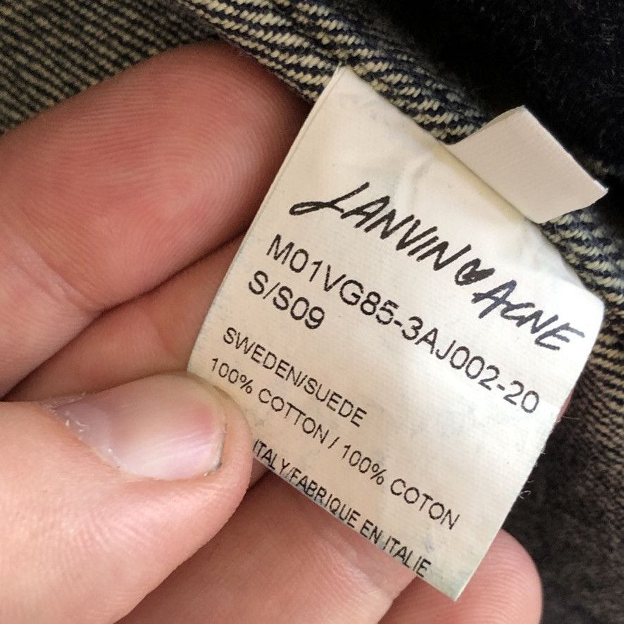 Acne Studios × Lanvin Lanvin / Acne colab denim blazer Size US XL / EU 56 / 4 - 8 Thumbnail