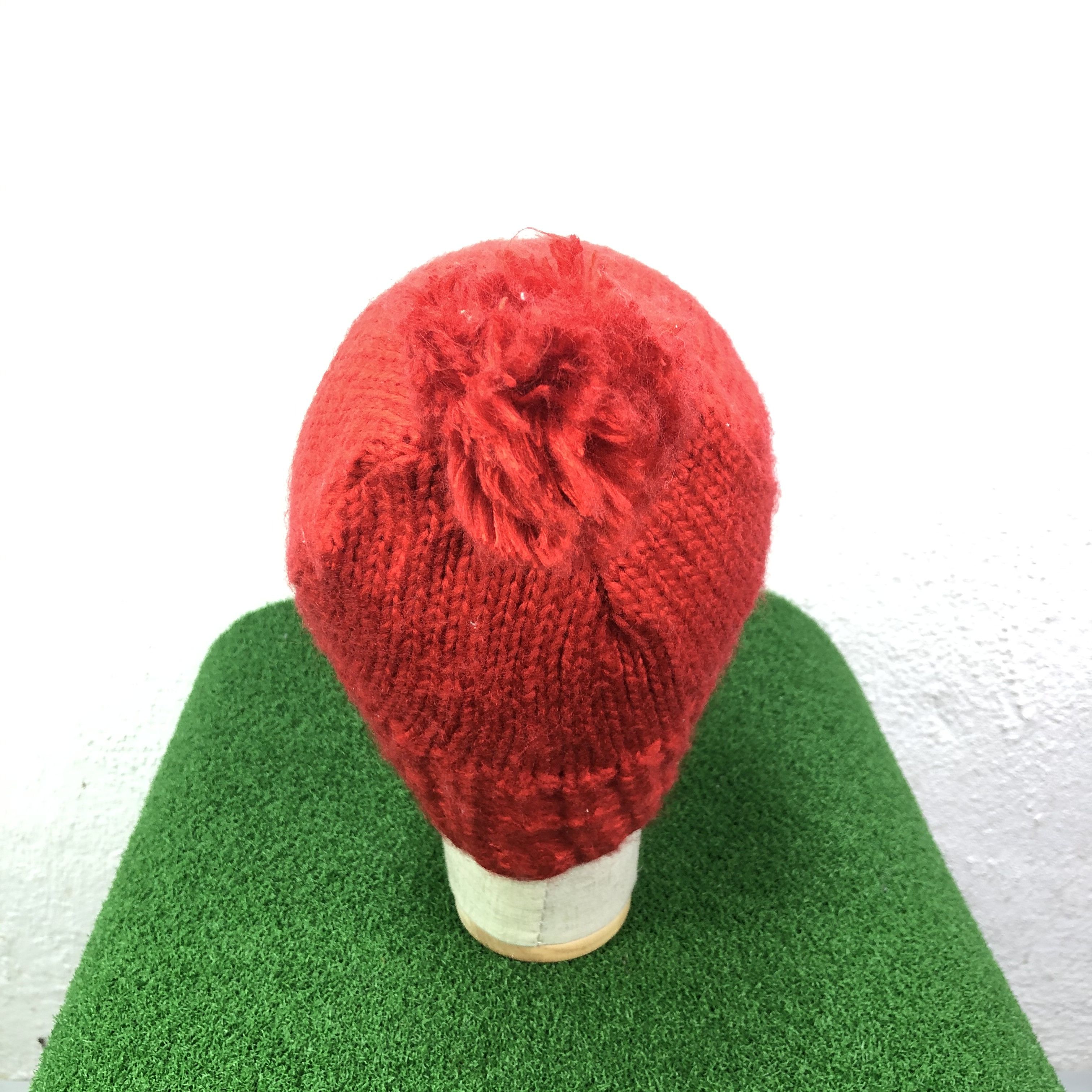 Adidas Adidas Red Beanie Winter Hat Size ONE SIZE - 5 Thumbnail