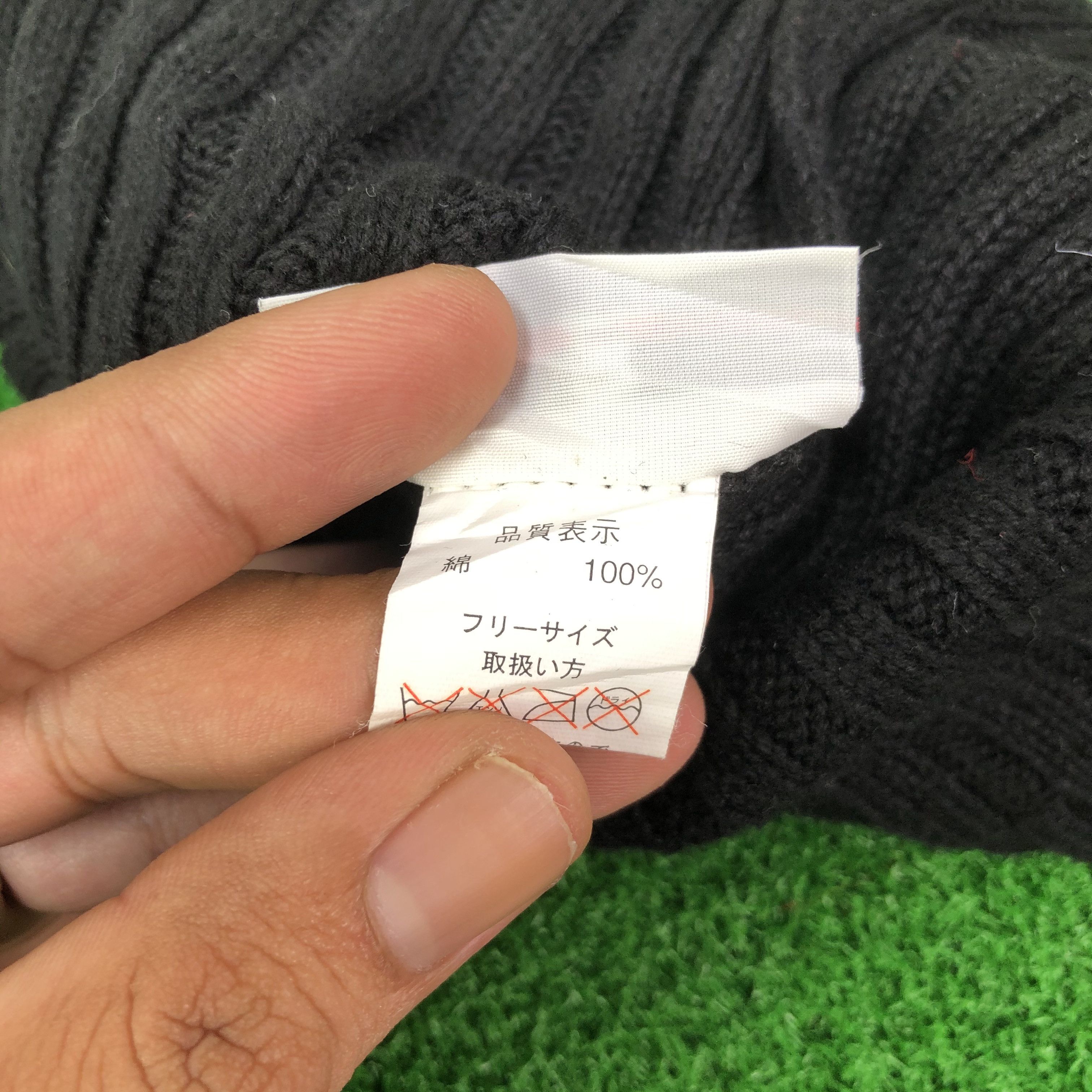 Japanese Brand Standard Wear Black Beanie Hat Size ONE SIZE - 8 Thumbnail